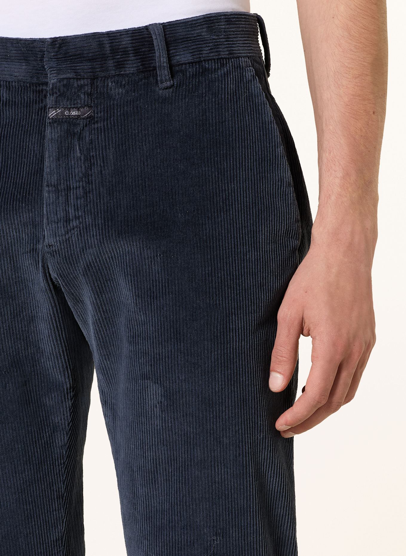 CLOSED Cordchino CLIFTON TRUE Regular Fit: DUNKELBLAU