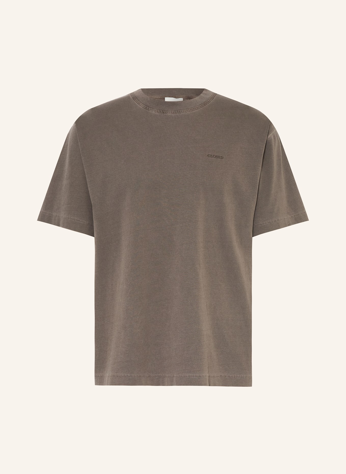 CLOSED T-Shirt: BRAUN