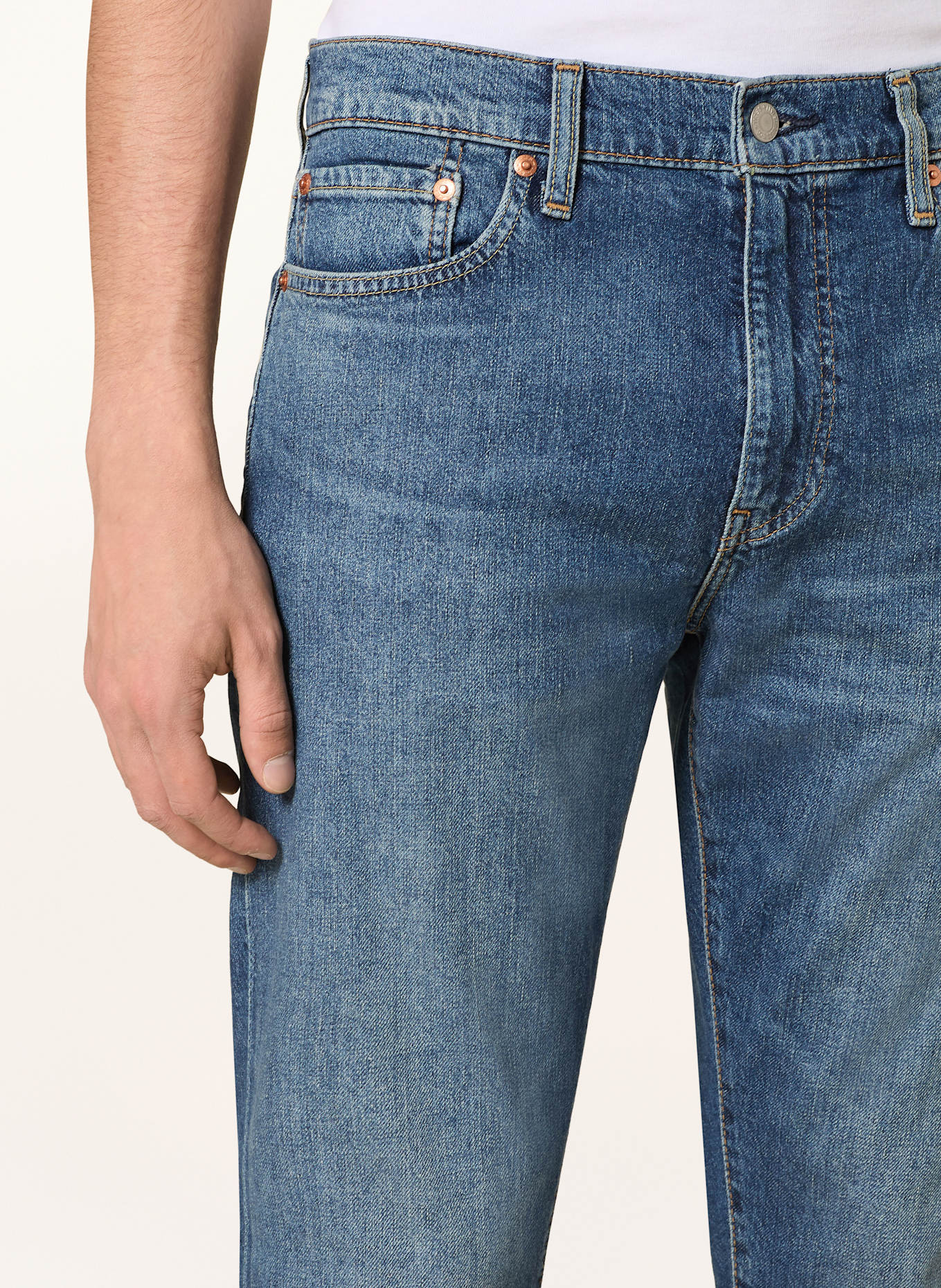 Levi's® Jeans 512 Slim Taper Fit: 56 Med Indigo - Worn In