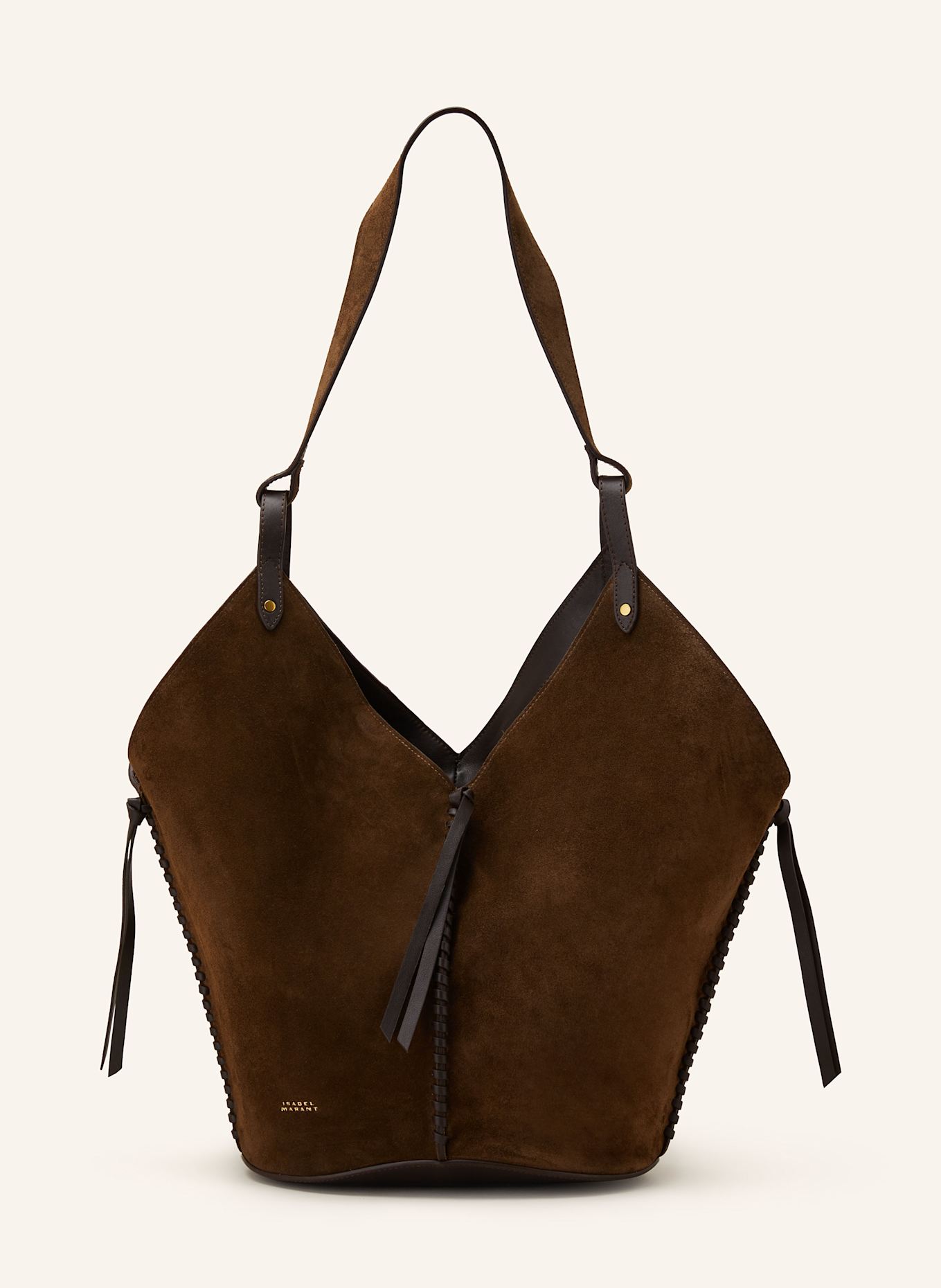 ISABEL MARANT Shopper TAMPA: DUNKELBRAUN