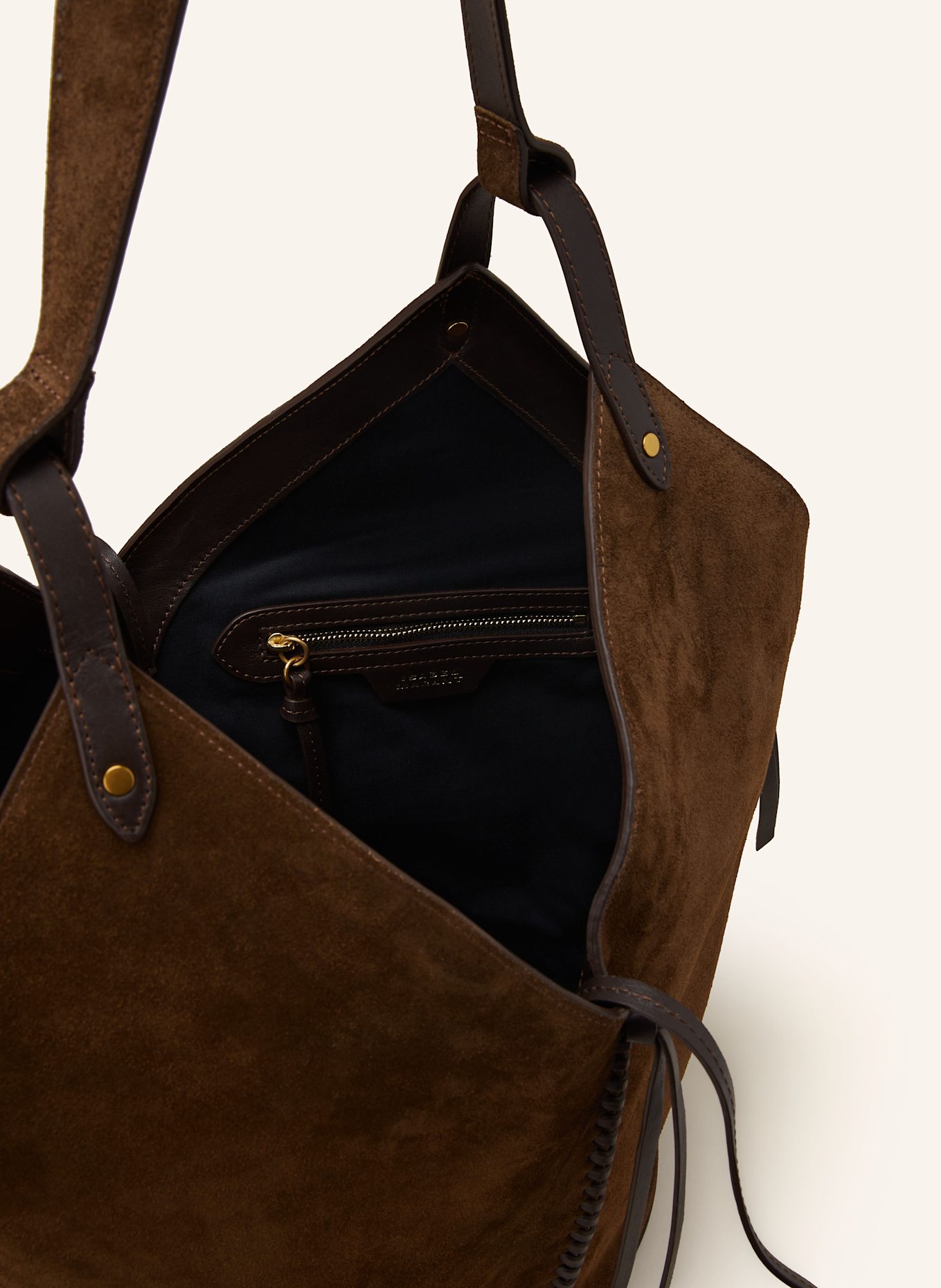 ISABEL MARANT Shopper TAMPA: DUNKELBRAUN