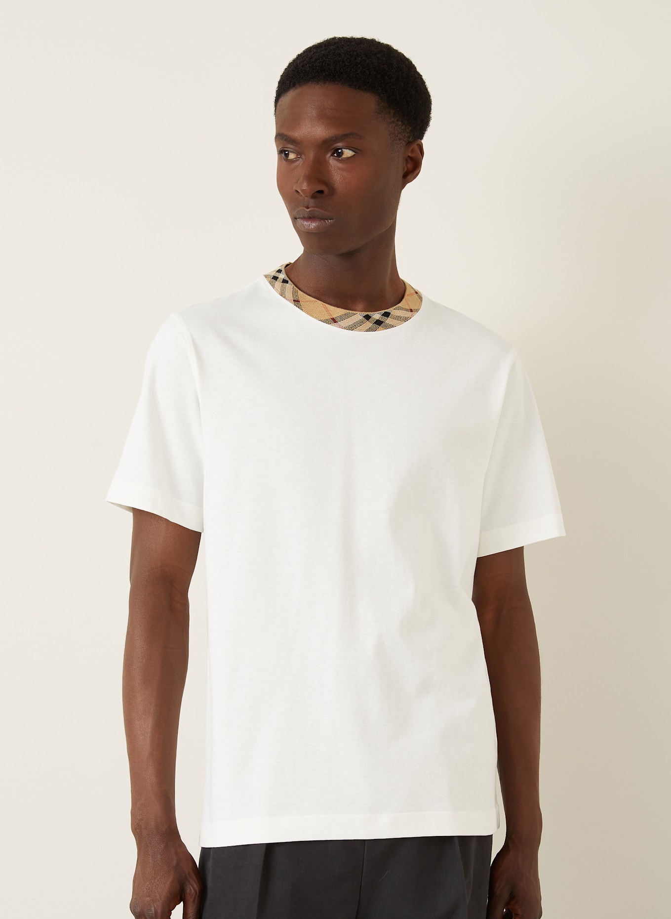 BURBERRY T-shirt: BIAŁY