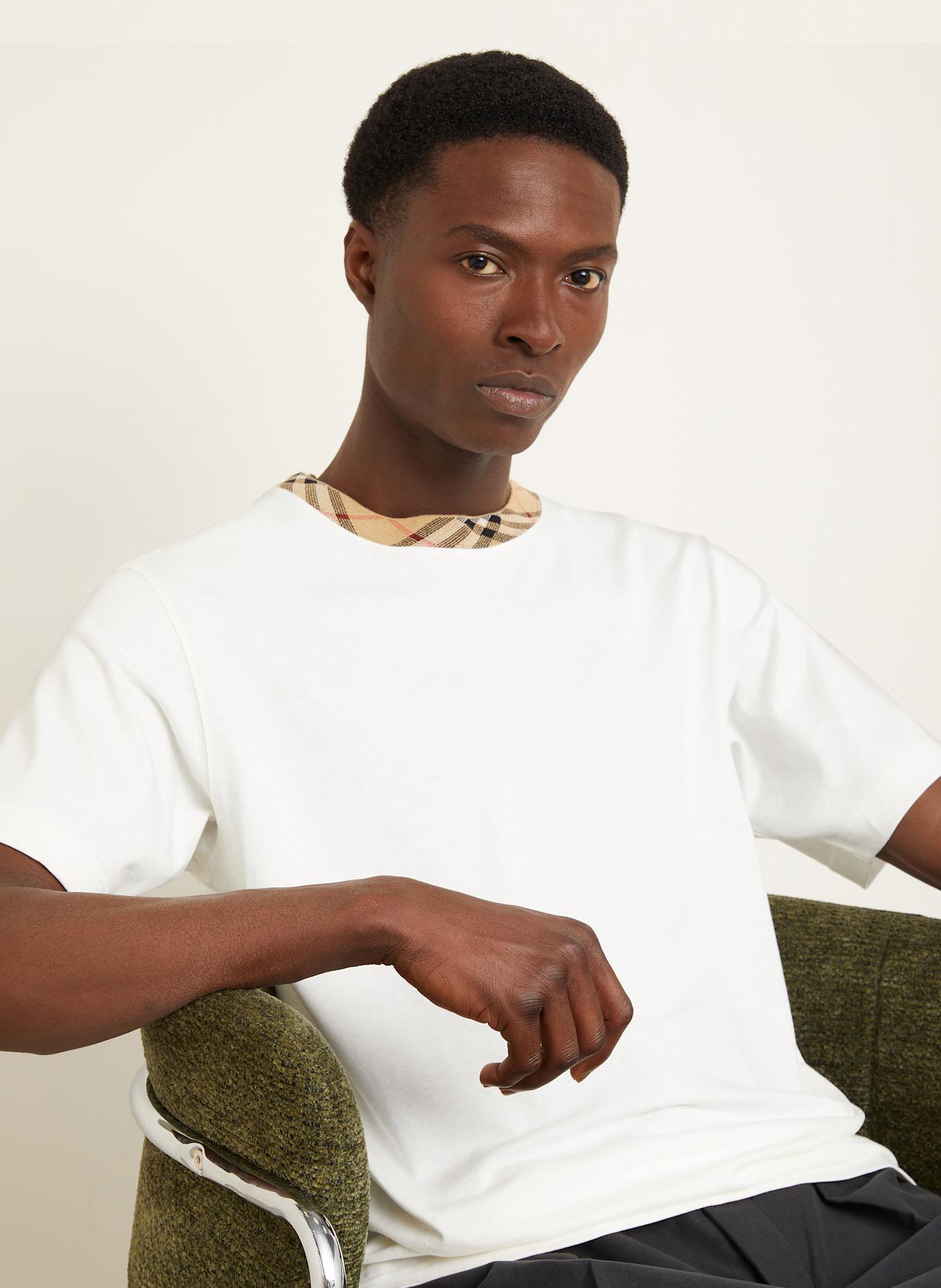 BURBERRY T-shirt: BIAŁY