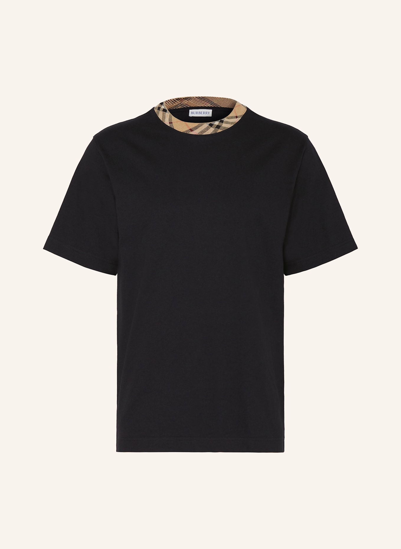 BURBERRY T-shirt: CZARNY