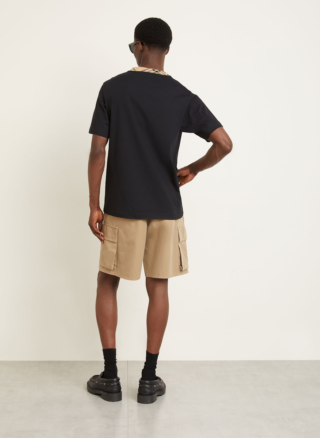 BURBERRY T-shirt: CZARNY