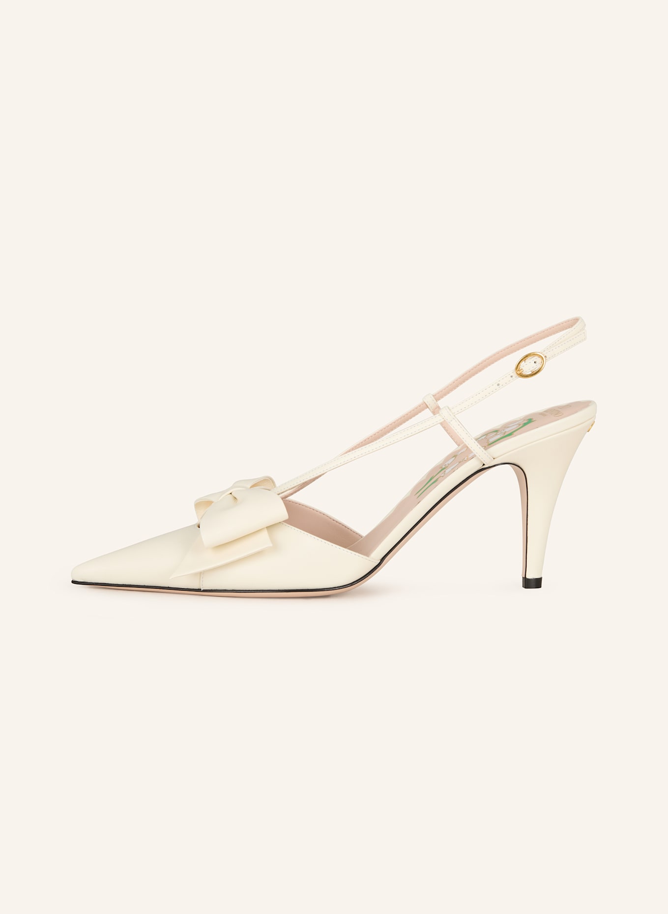 VALENTINO GARAVANI Slingpumps BOWOW: ECRU