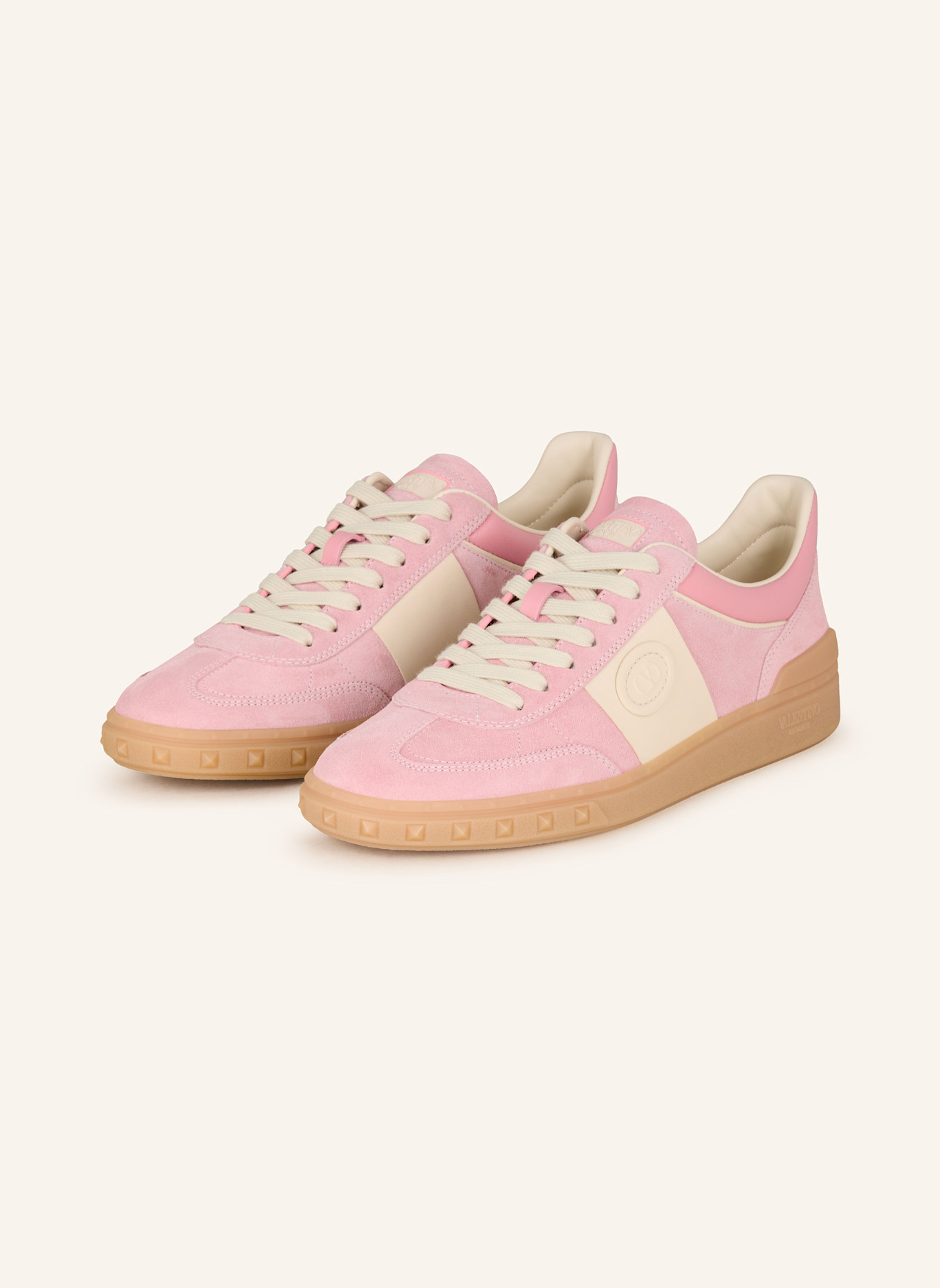 VALENTINO GARAVANI Sneaker UPVILLAGE: ROSA/ ECRU