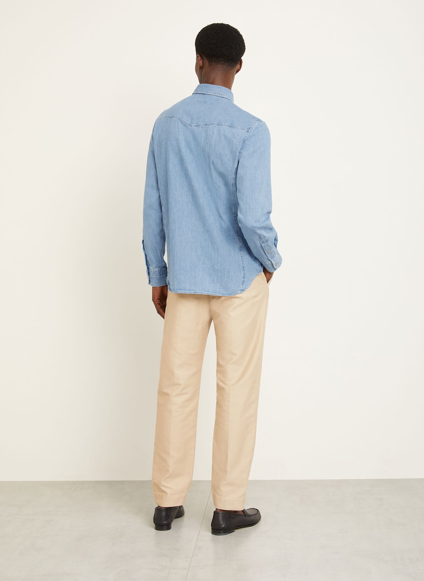 TOM FORD Jeanshemd Slim Fit: HELLBLAU