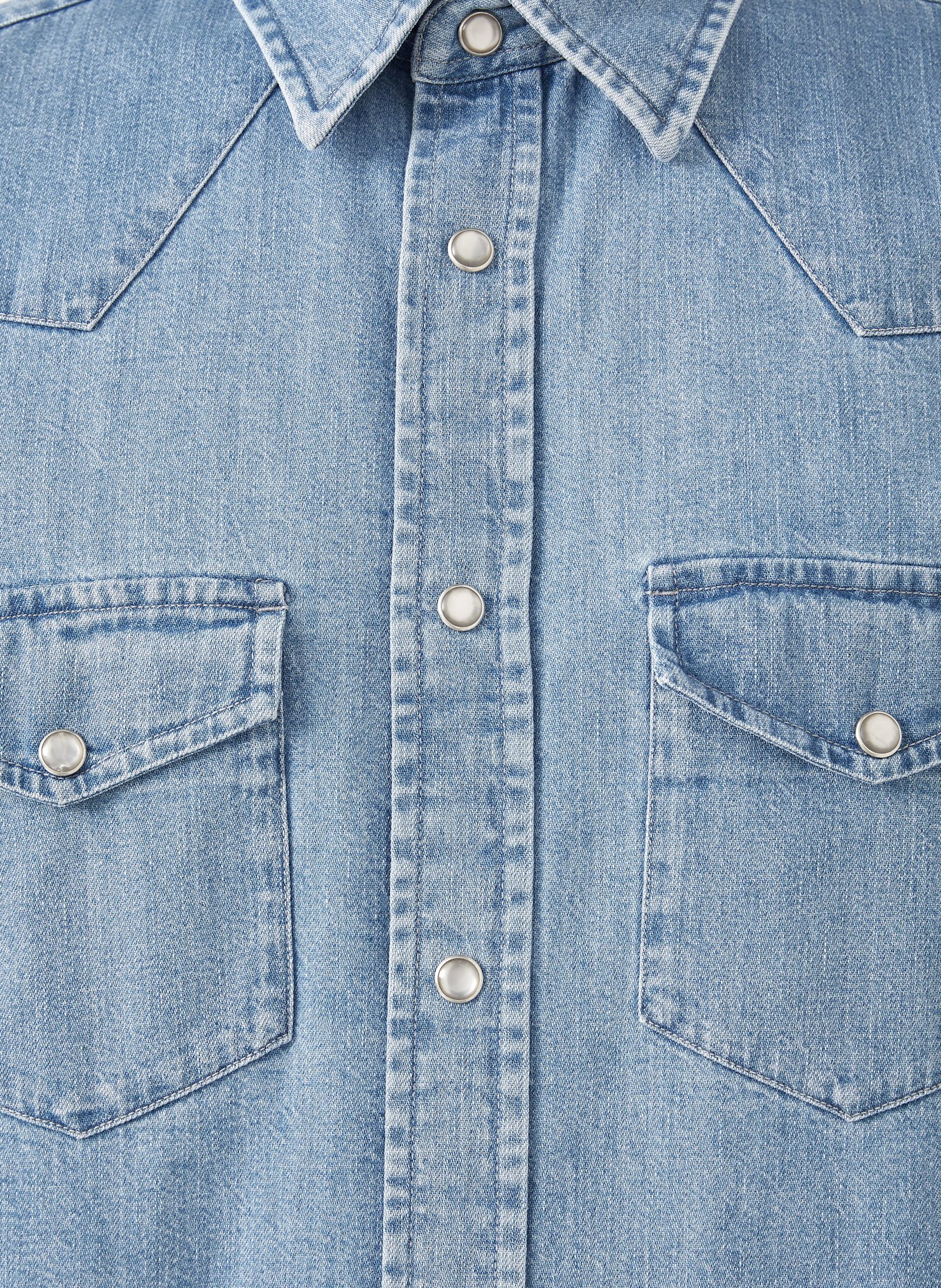 TOM FORD Jeanshemd Slim Fit: HELLBLAU