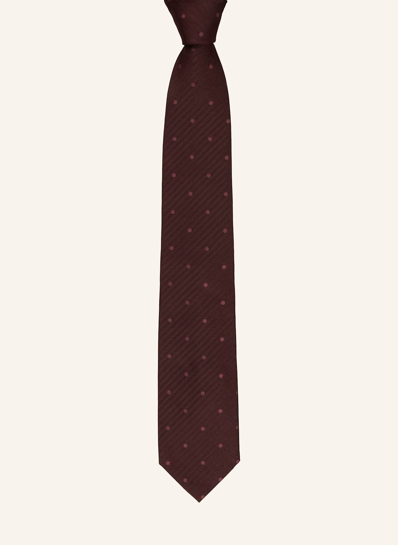 TOM FORD Tie: DARK RED / LIGHT RED