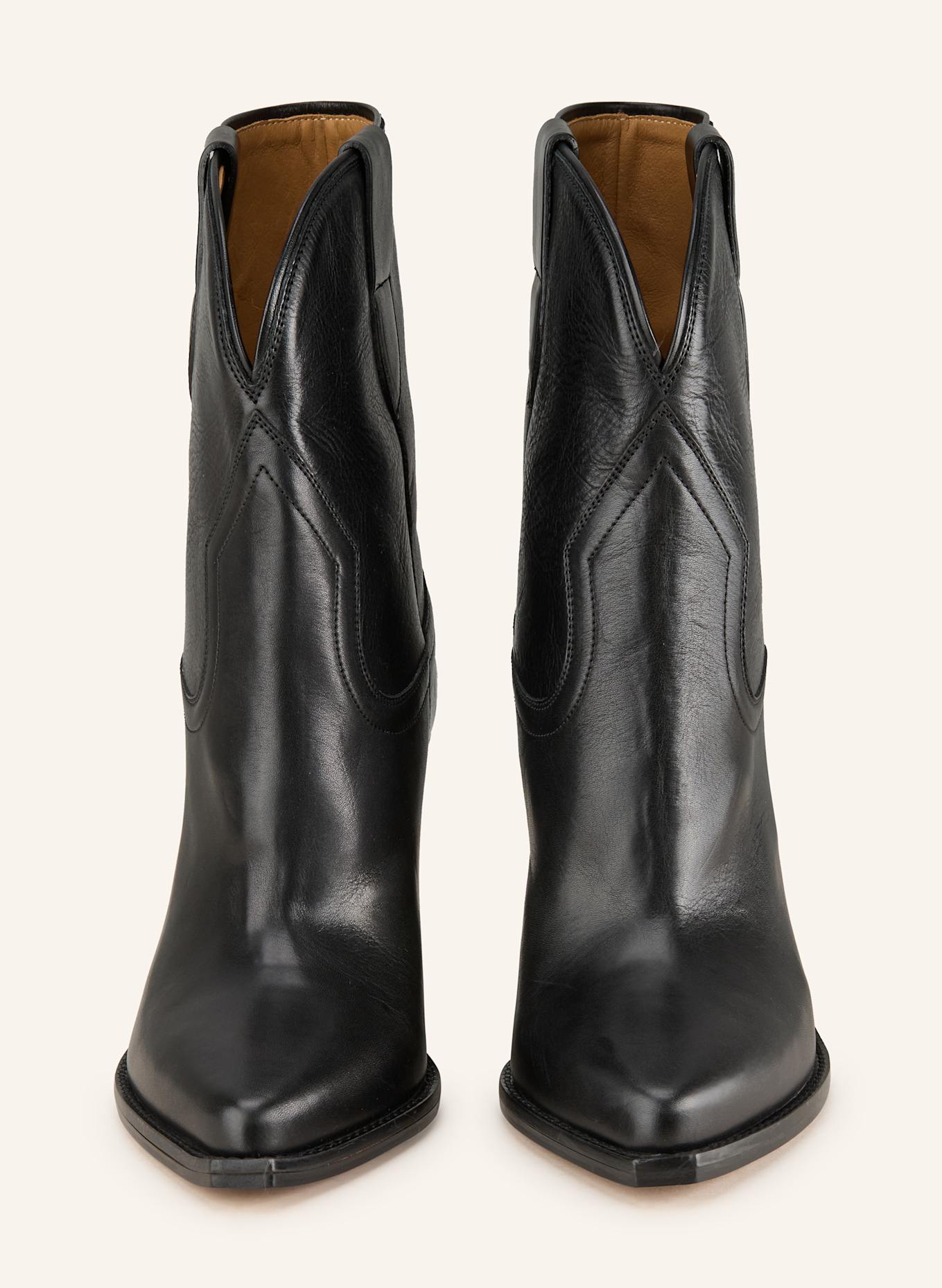 ISABEL MARANT Cowboy Boots LEYANE: SCHWARZ