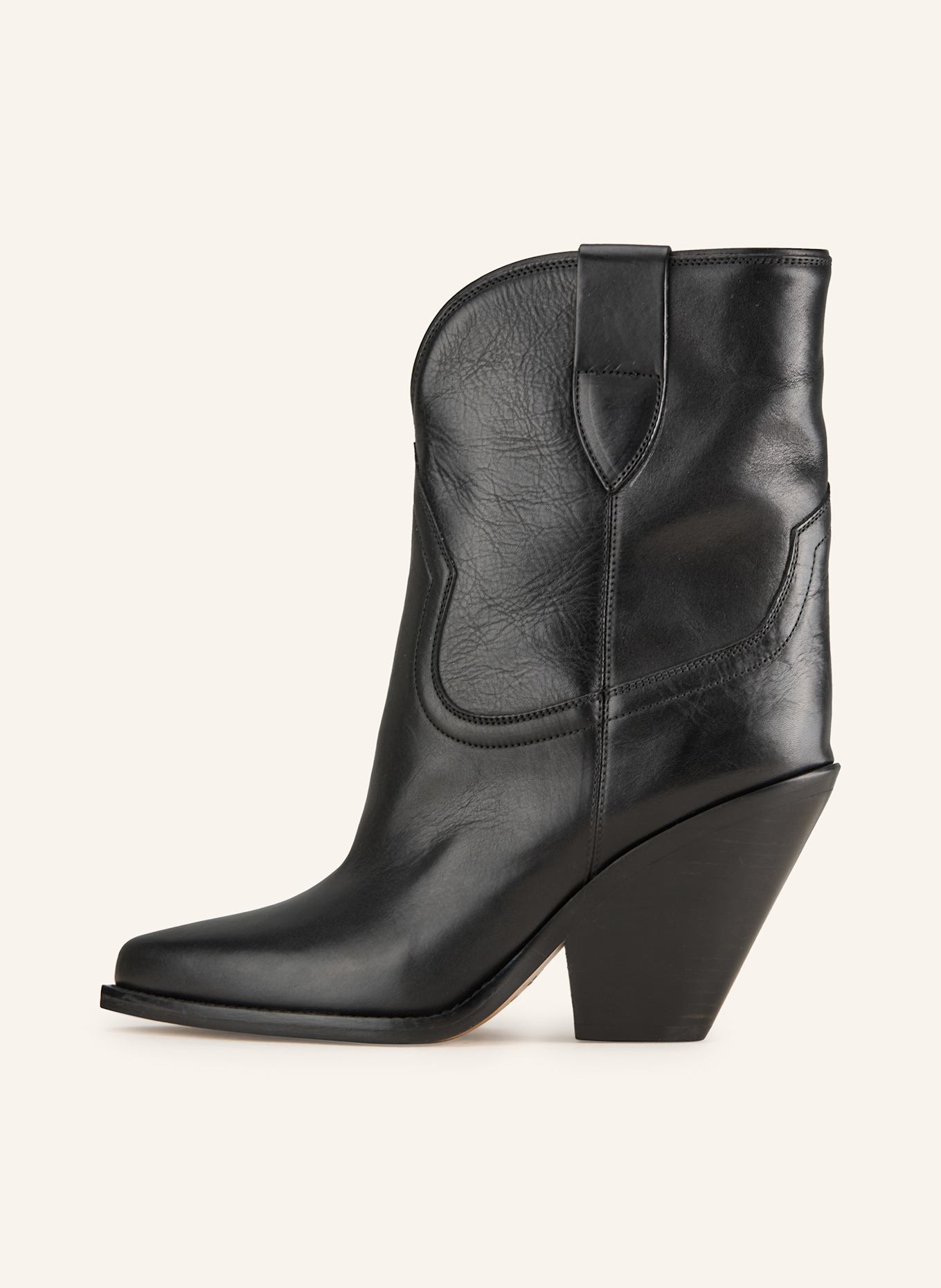 ISABEL MARANT Cowboy Boots LEYANE: SCHWARZ