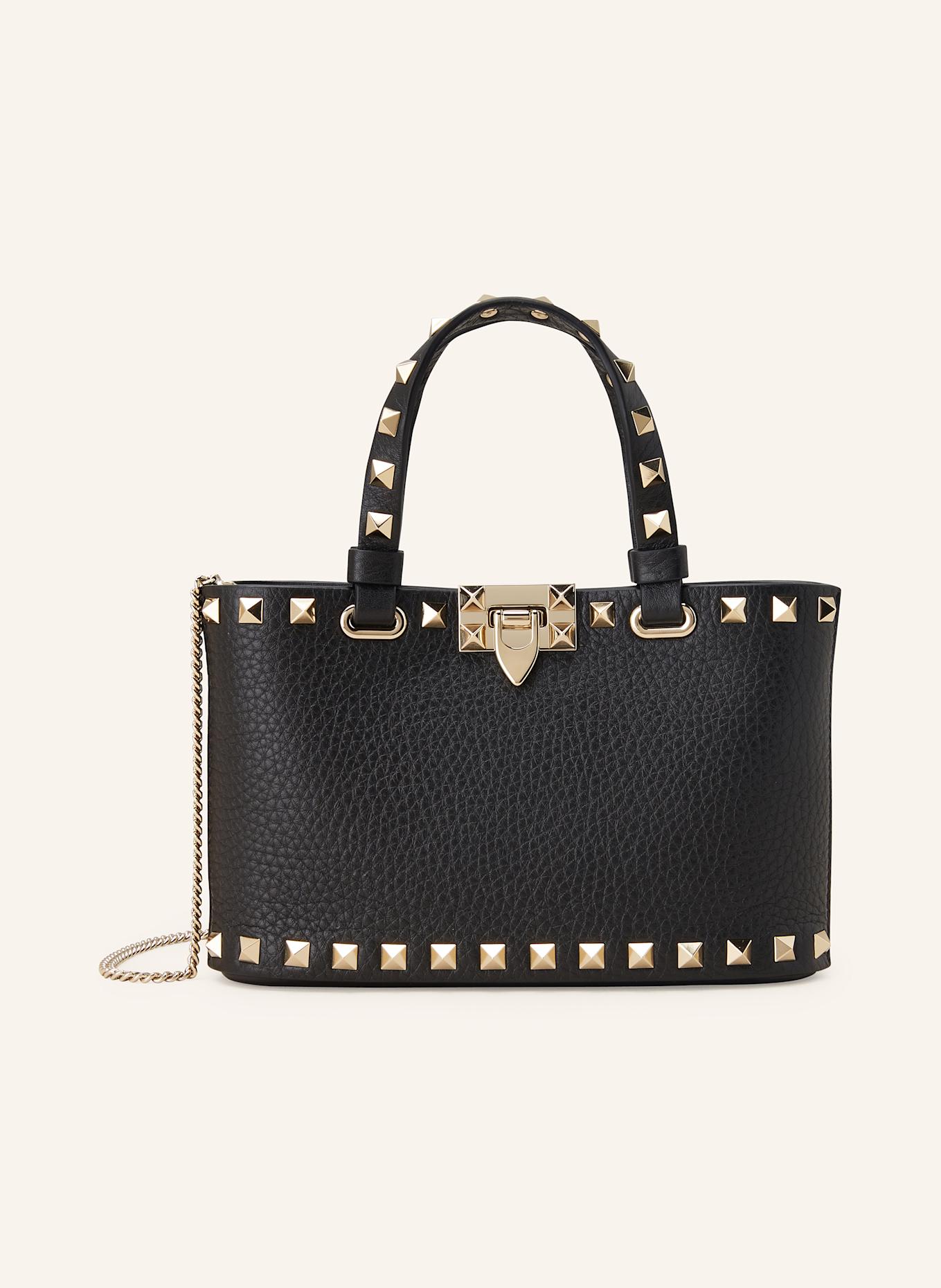 VALENTINO GARAVANI Handtasche ROCKSTUD MINI: SCHWARZ