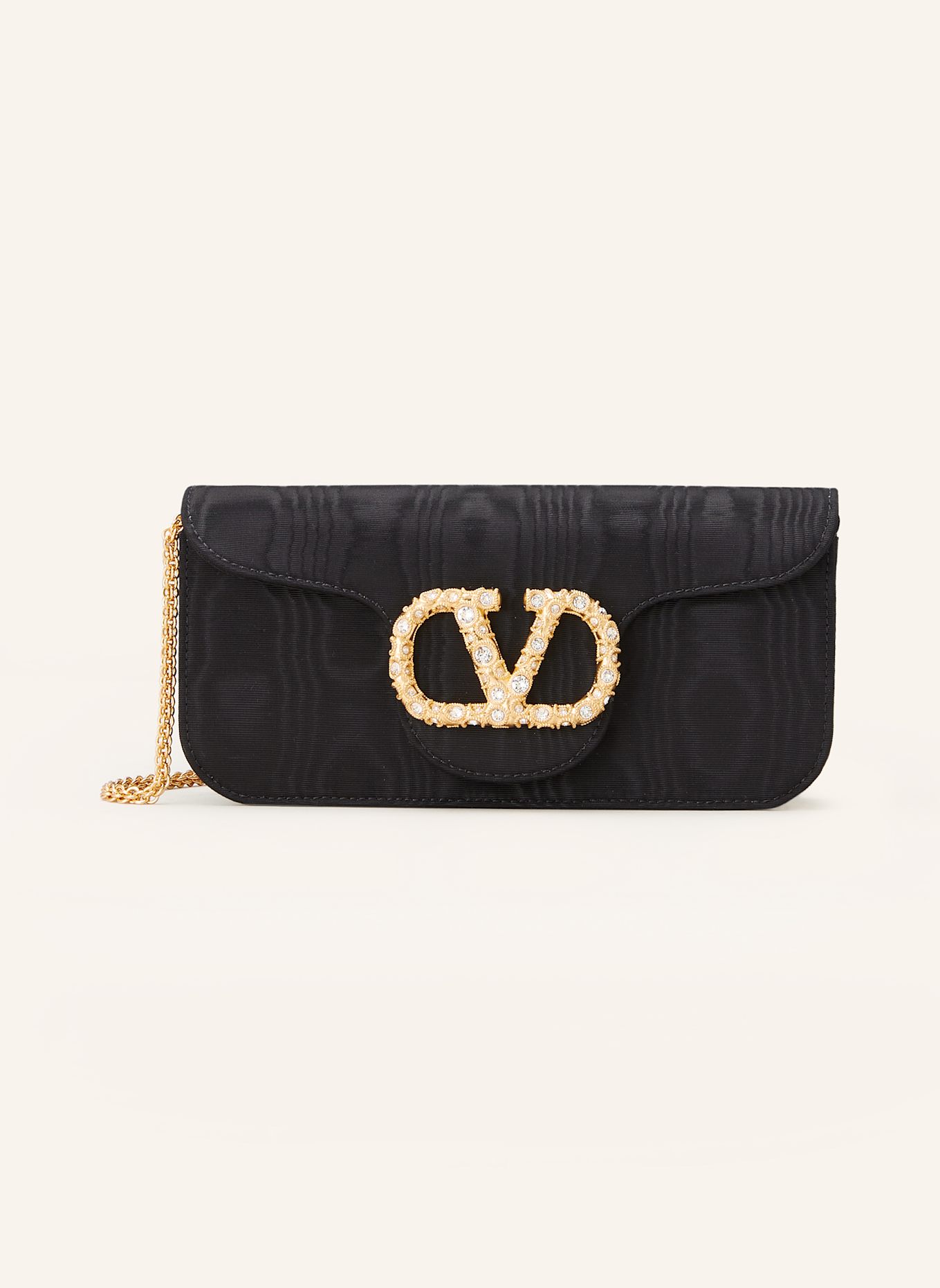 VALENTINO GARAVANI Clutch LOCÒ: BLACK