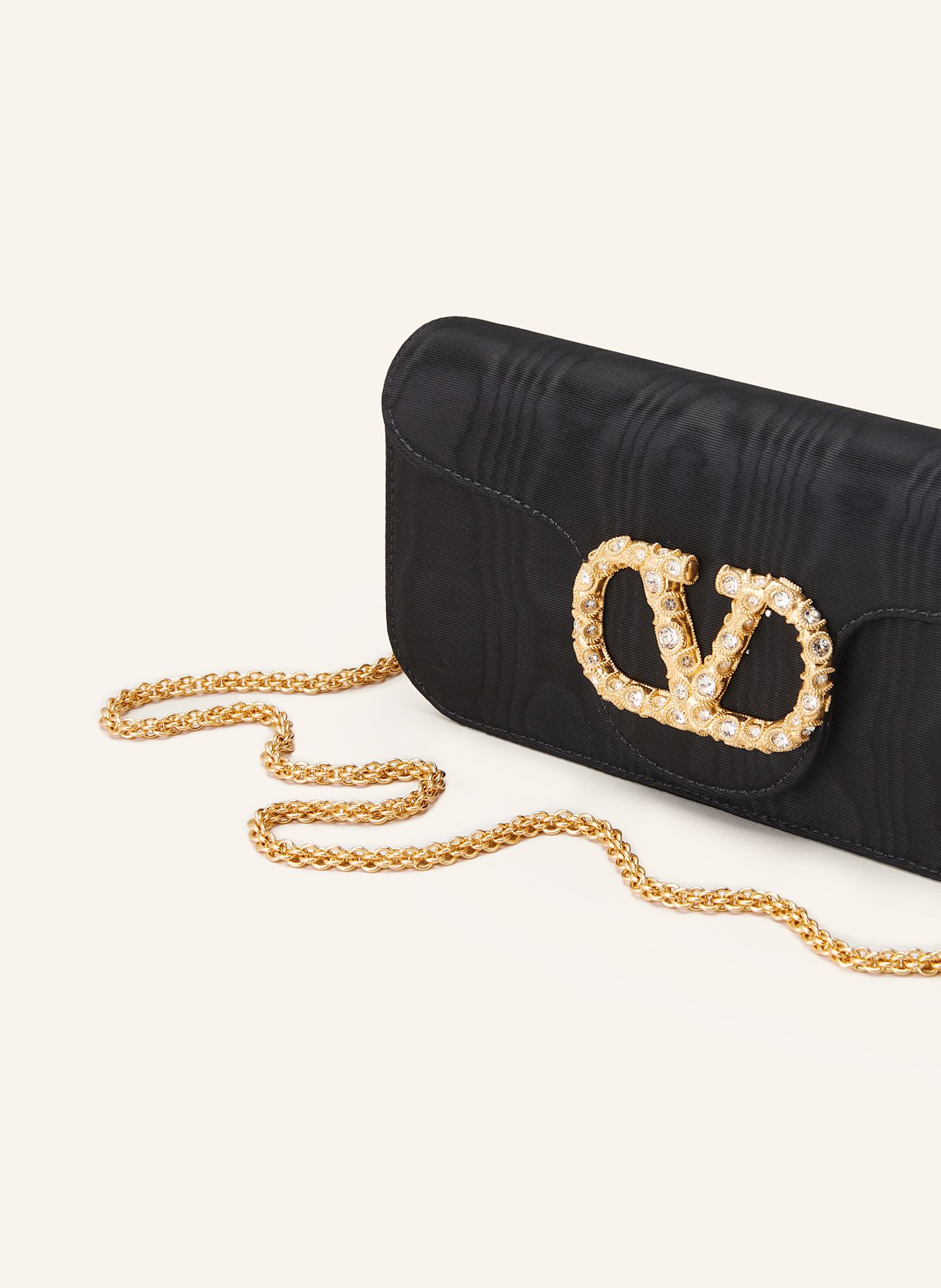 VALENTINO GARAVANI Clutch LOCÒ: BLACK