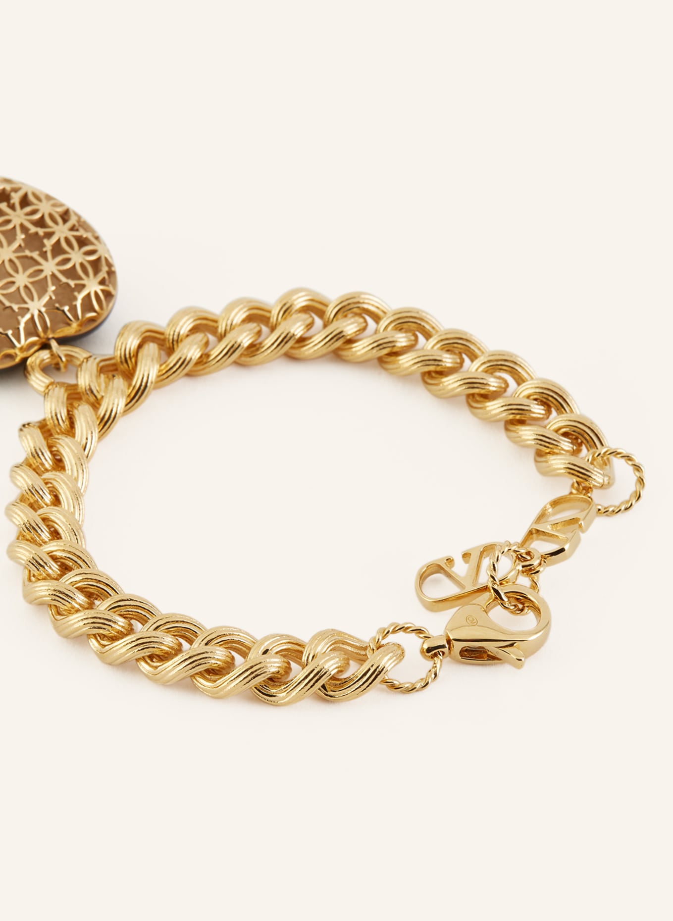 VALENTINO GARAVANI Armband COEUR ROYAL: GOLD / SCHWARZ