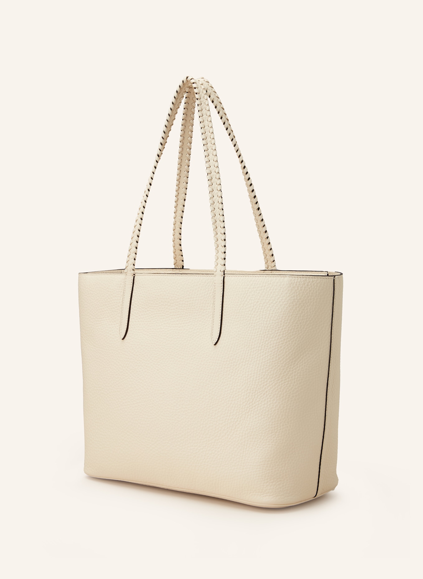 VALENTINO GARAVANI Shopper AVEC TOI: ECRU
