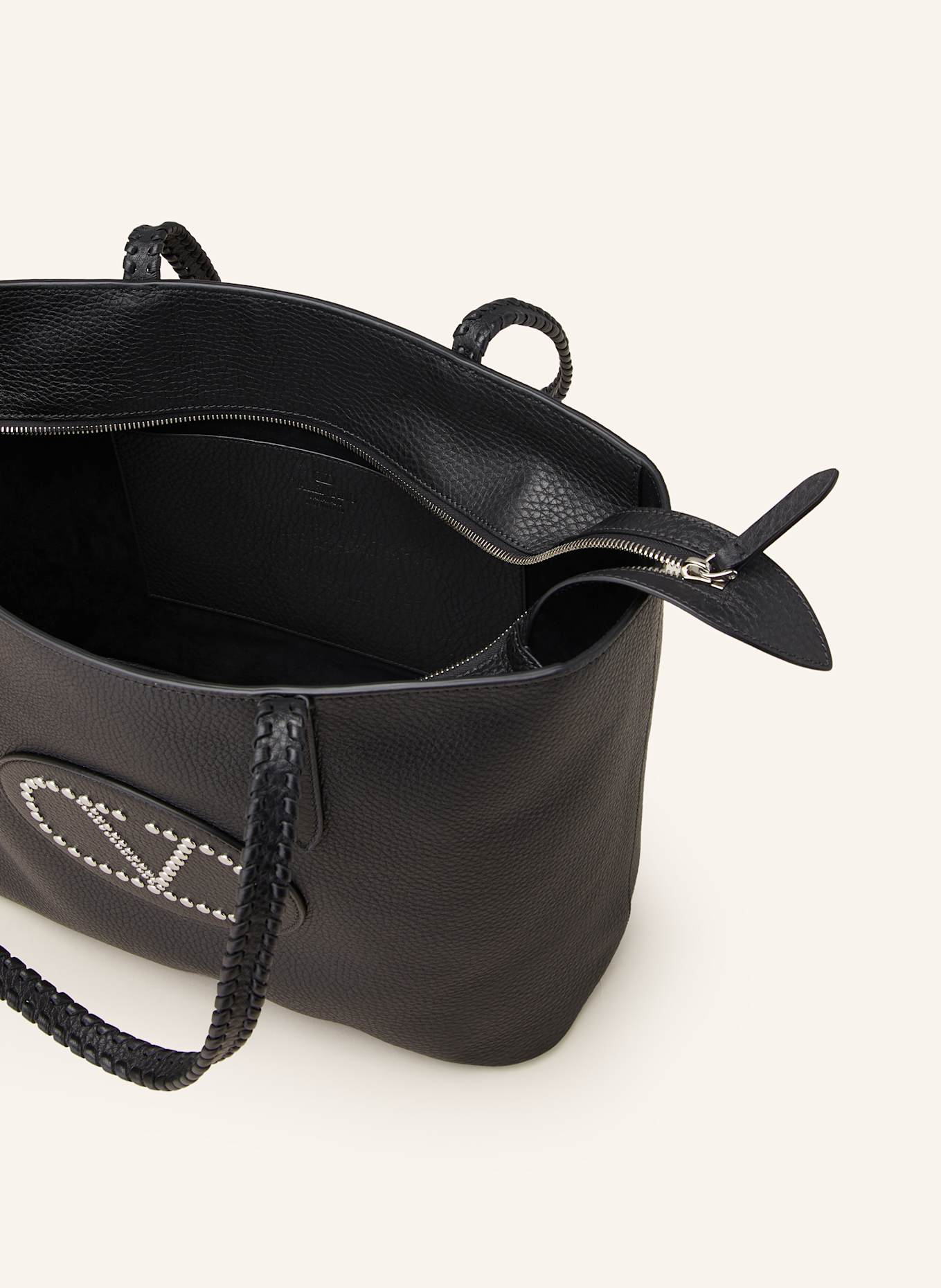 VALENTINO GARAVANI Shopper AVEC TOI: SCHWARZ