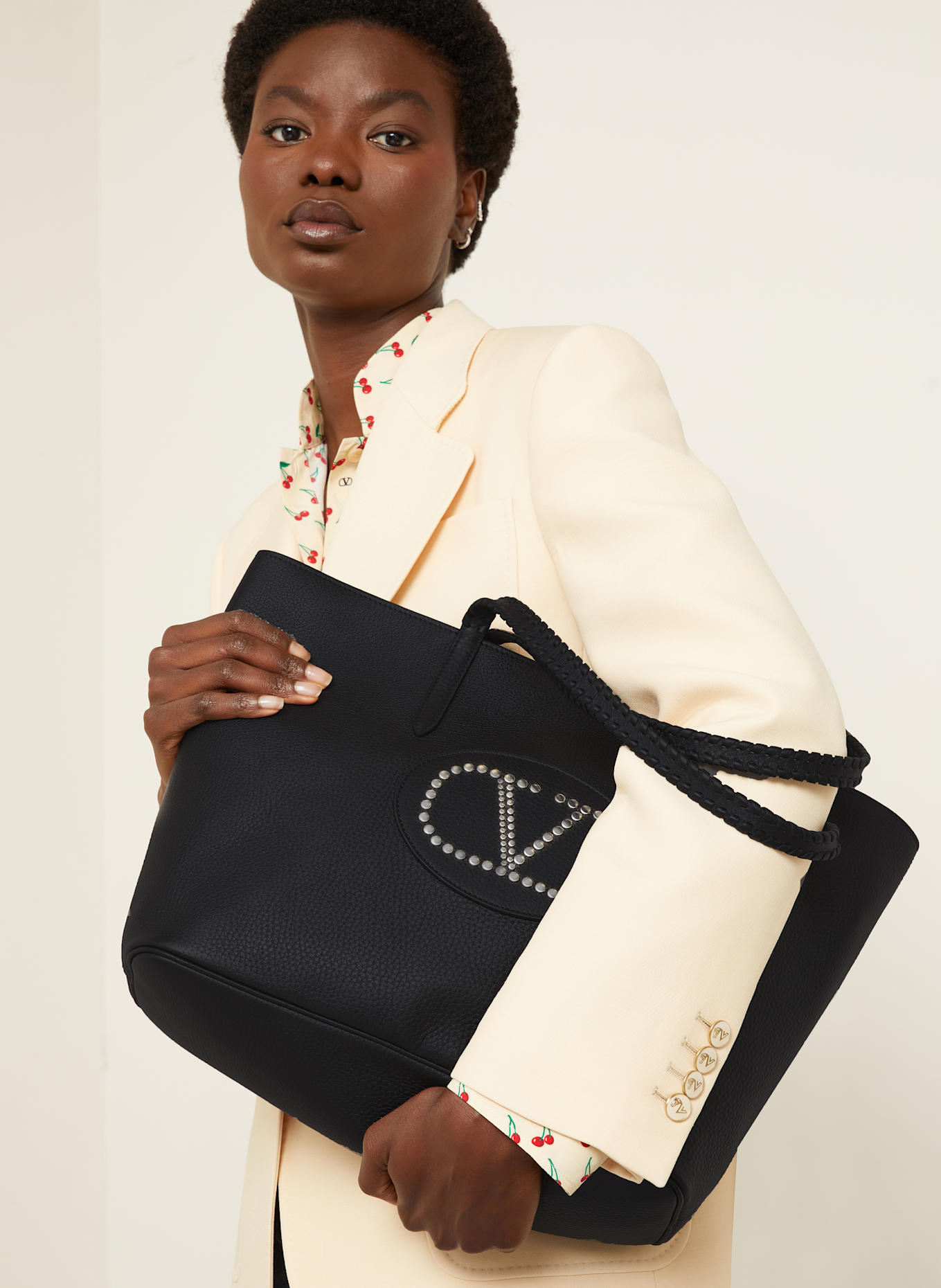 VALENTINO GARAVANI Shopper AVEC TOI: SCHWARZ