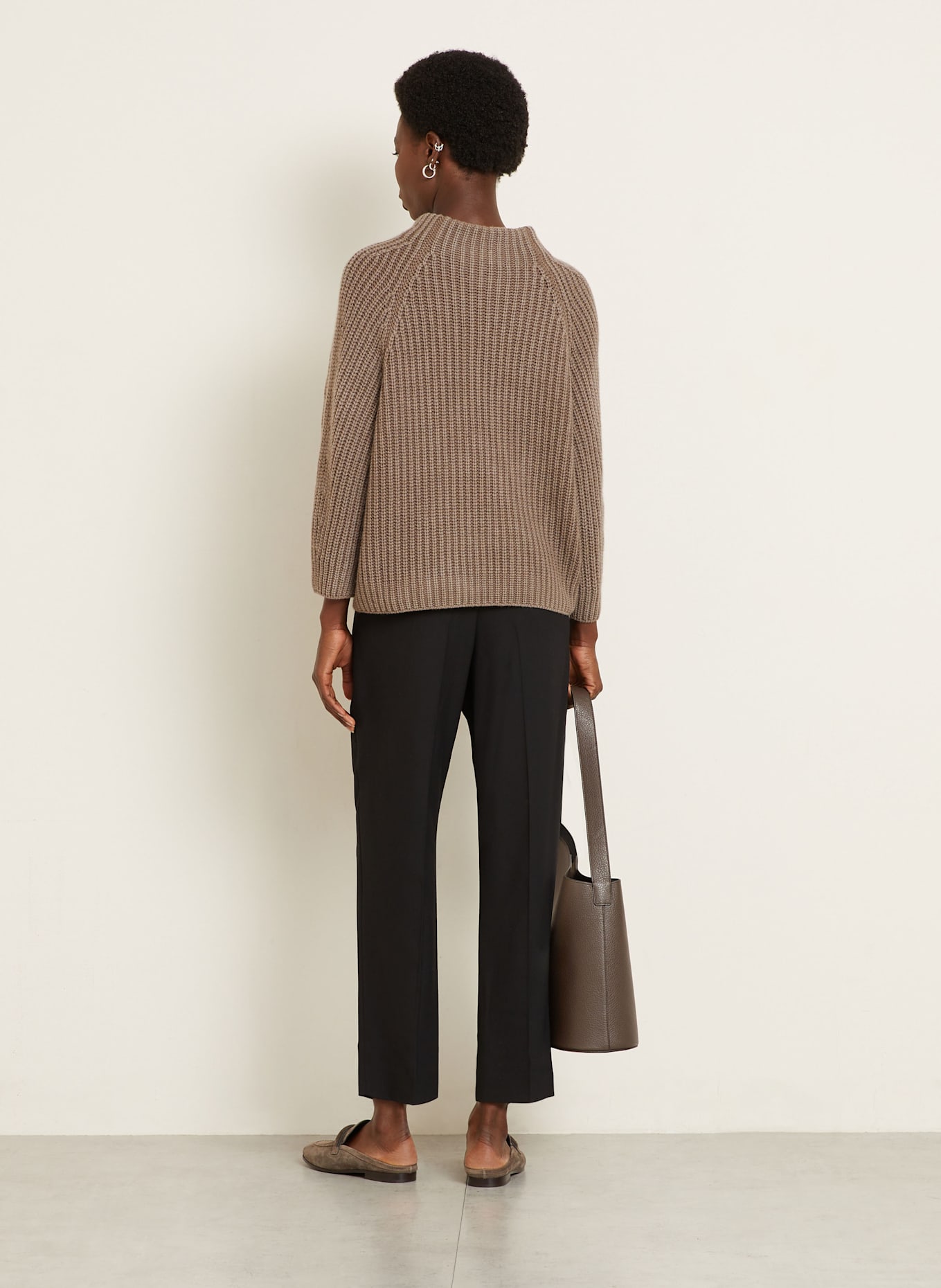 IRIS von ARNIM Cashmere-Pullover FALLOU: TAUPE