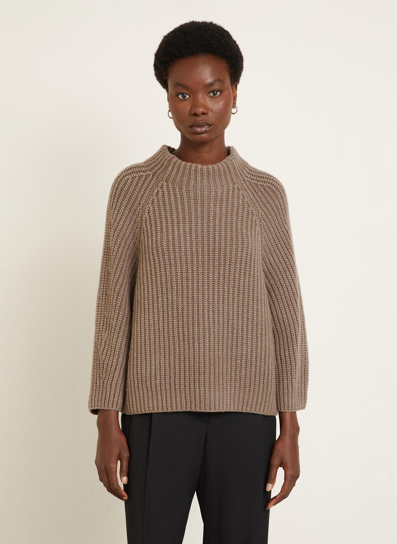 IRIS von ARNIM Cashmere-Pullover FALLOU: TAUPE
