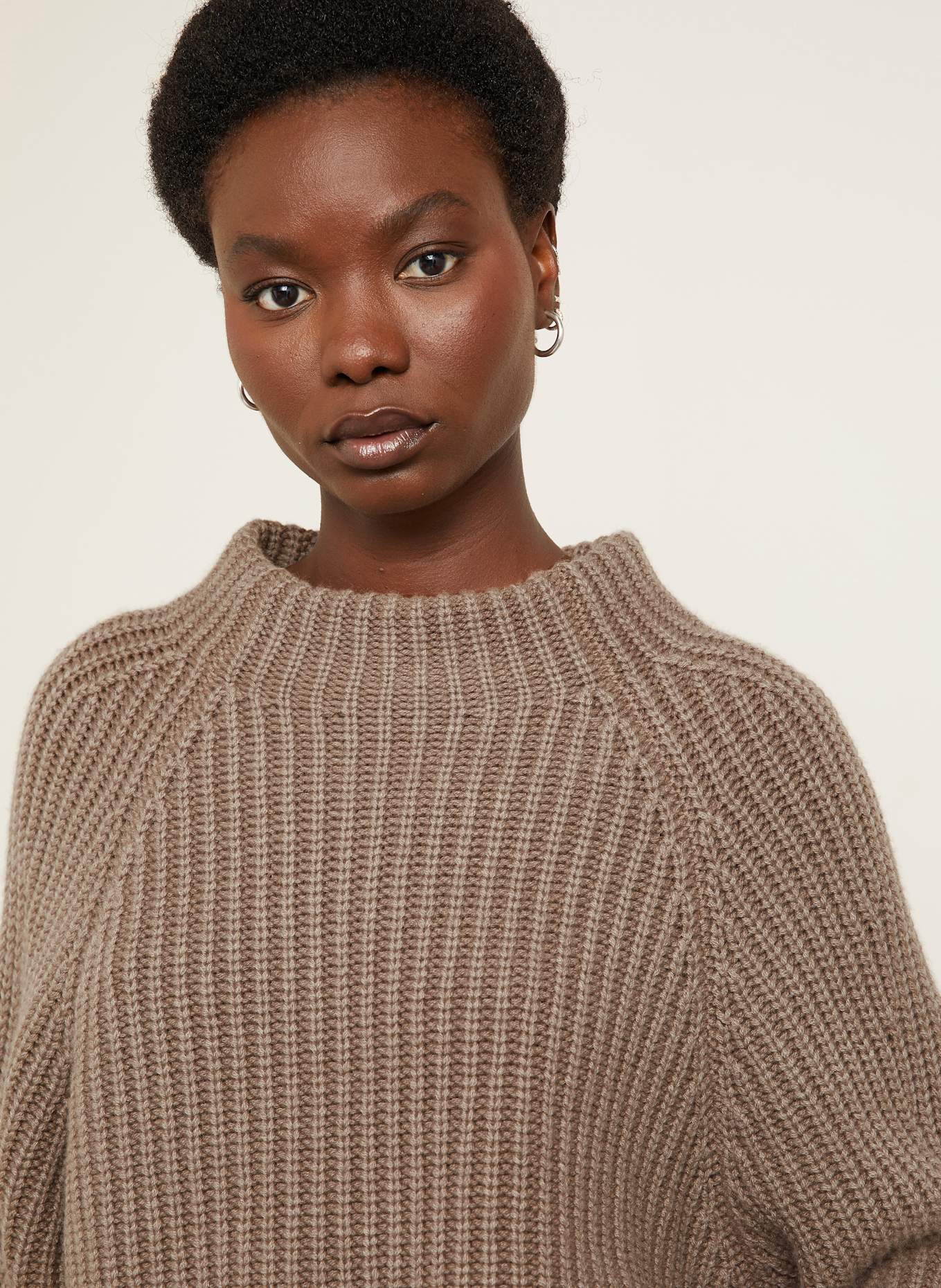 IRIS von ARNIM Cashmere-Pullover FALLOU: TAUPE