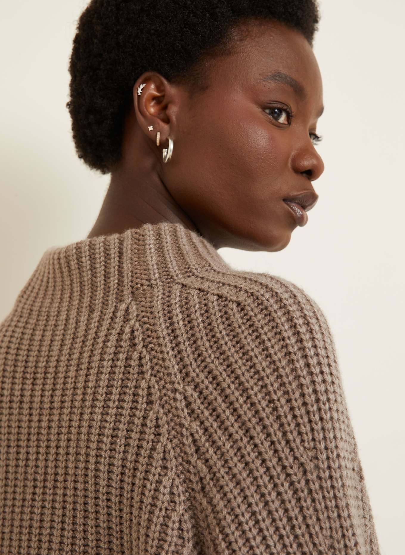 IRIS von ARNIM Cashmere-Pullover FALLOU: TAUPE