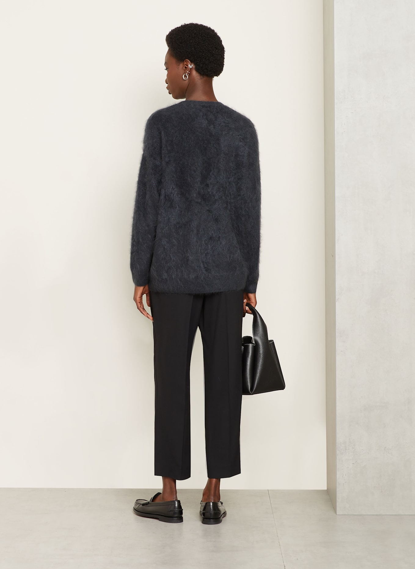 IRIS von ARNIM Cashmere-Pullover MAYBELL: DUNKELGRAU