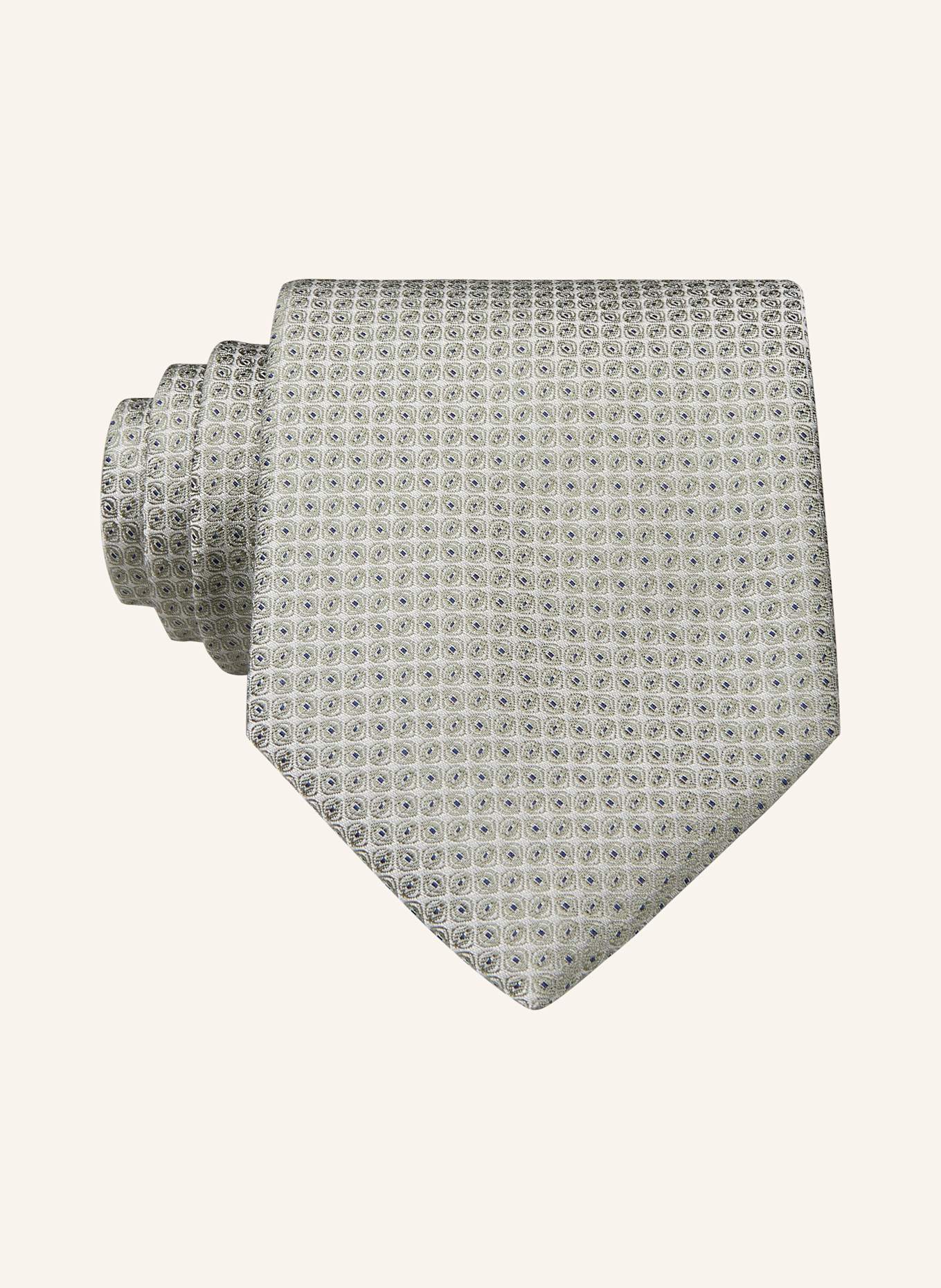 BOSS Krawatte H-TIE: HELLGRÜN/ MINT/ BLAU