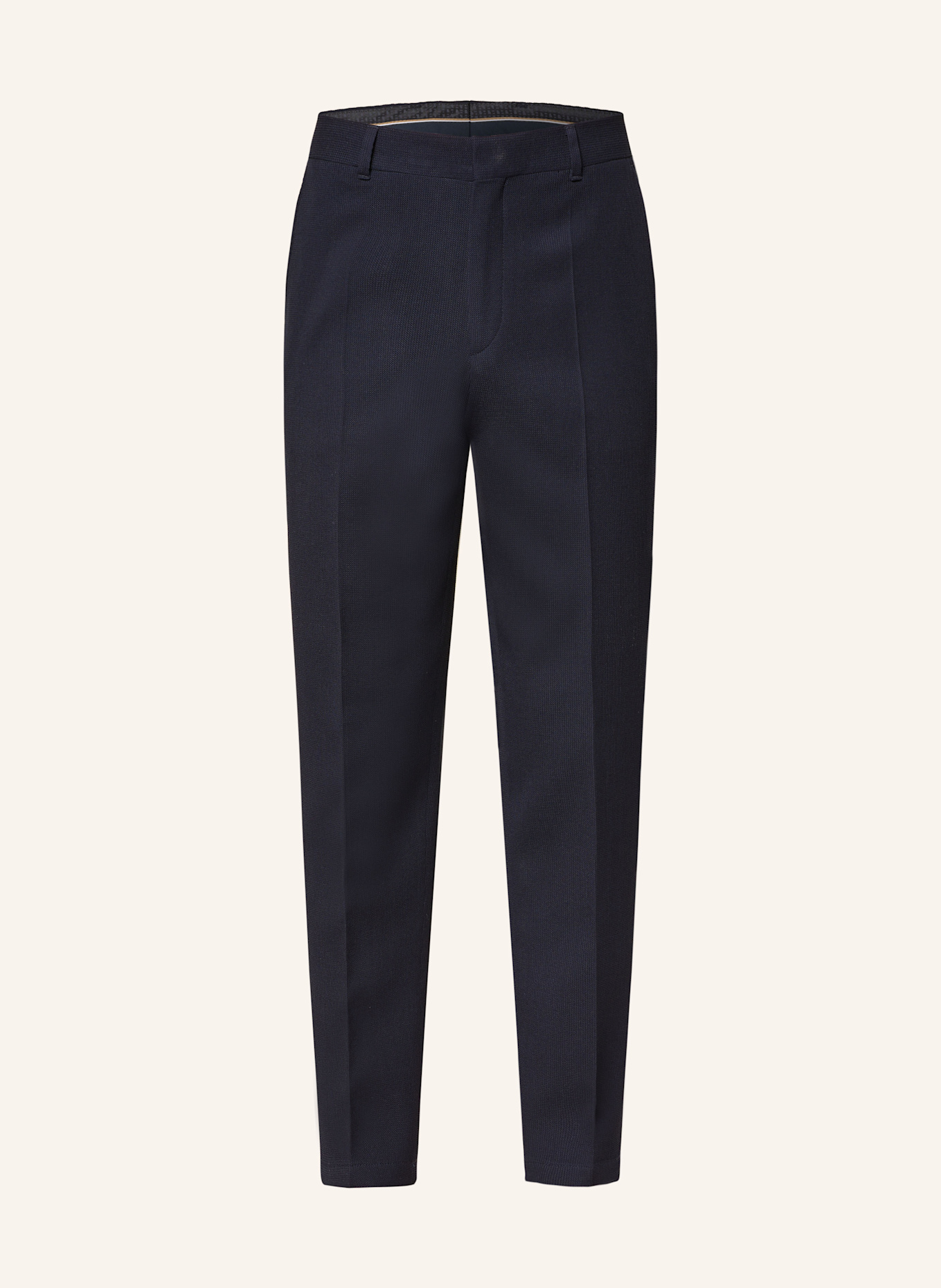 BOSS Anzugshose PERIN Tapered Fit: DUNKELBLAU