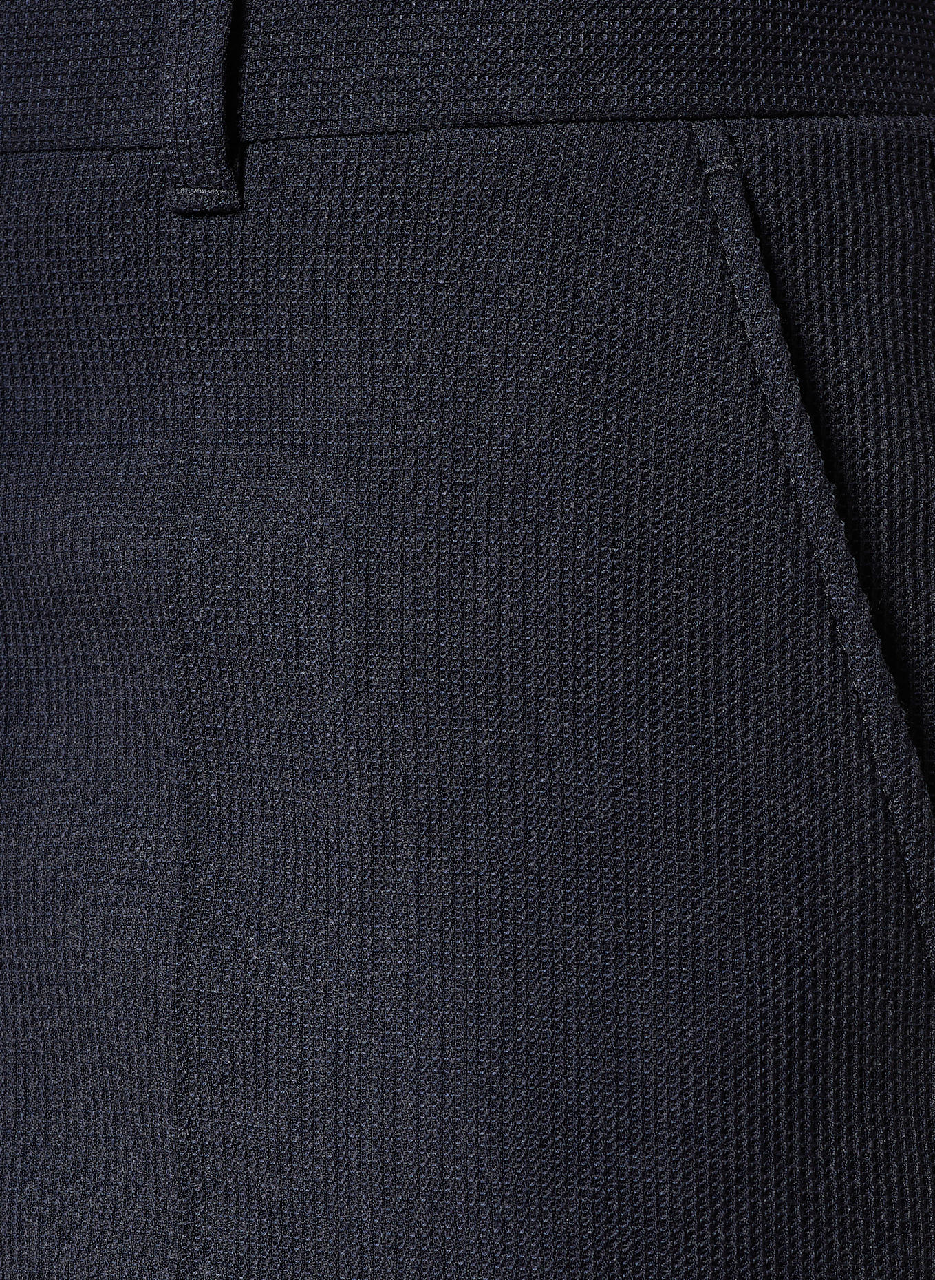 BOSS Anzugshose PERIN Tapered Fit: DUNKELBLAU