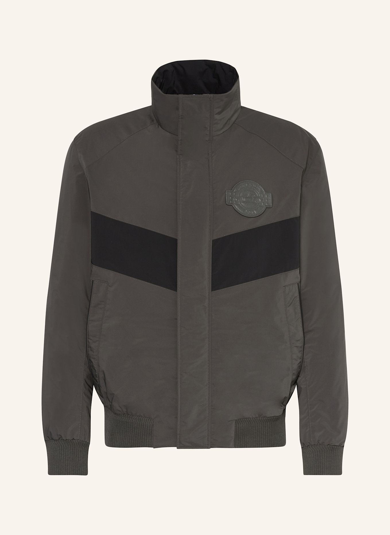BOSS Jacke CONDO: GRAU/ SCHWARZ