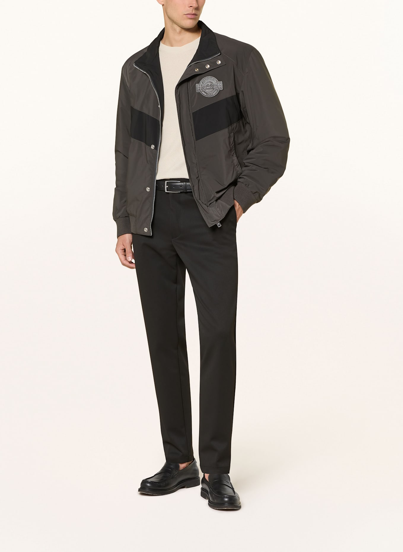 BOSS Chino KANE Modern Regular Fit: SCHWARZ