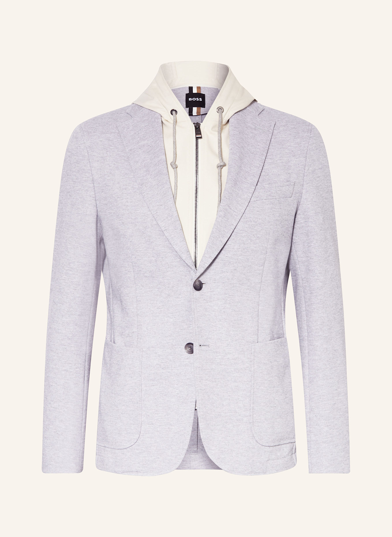 BOSS Sakko HANRY Slim Fit mit herausnehmbarer Blende: 073 OPEN GREY
