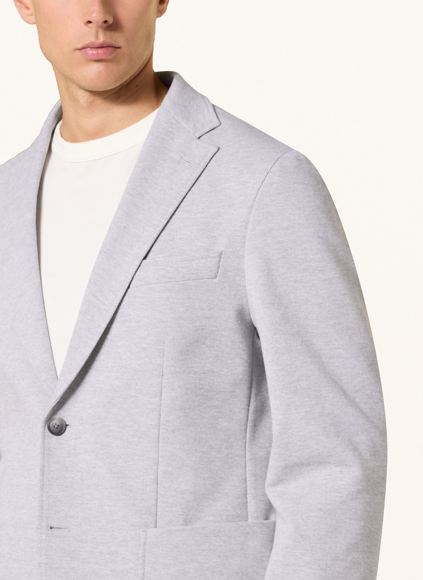 BOSS Sakko HANRY Slim Fit mit herausnehmbarer Blende: 073 OPEN GREY