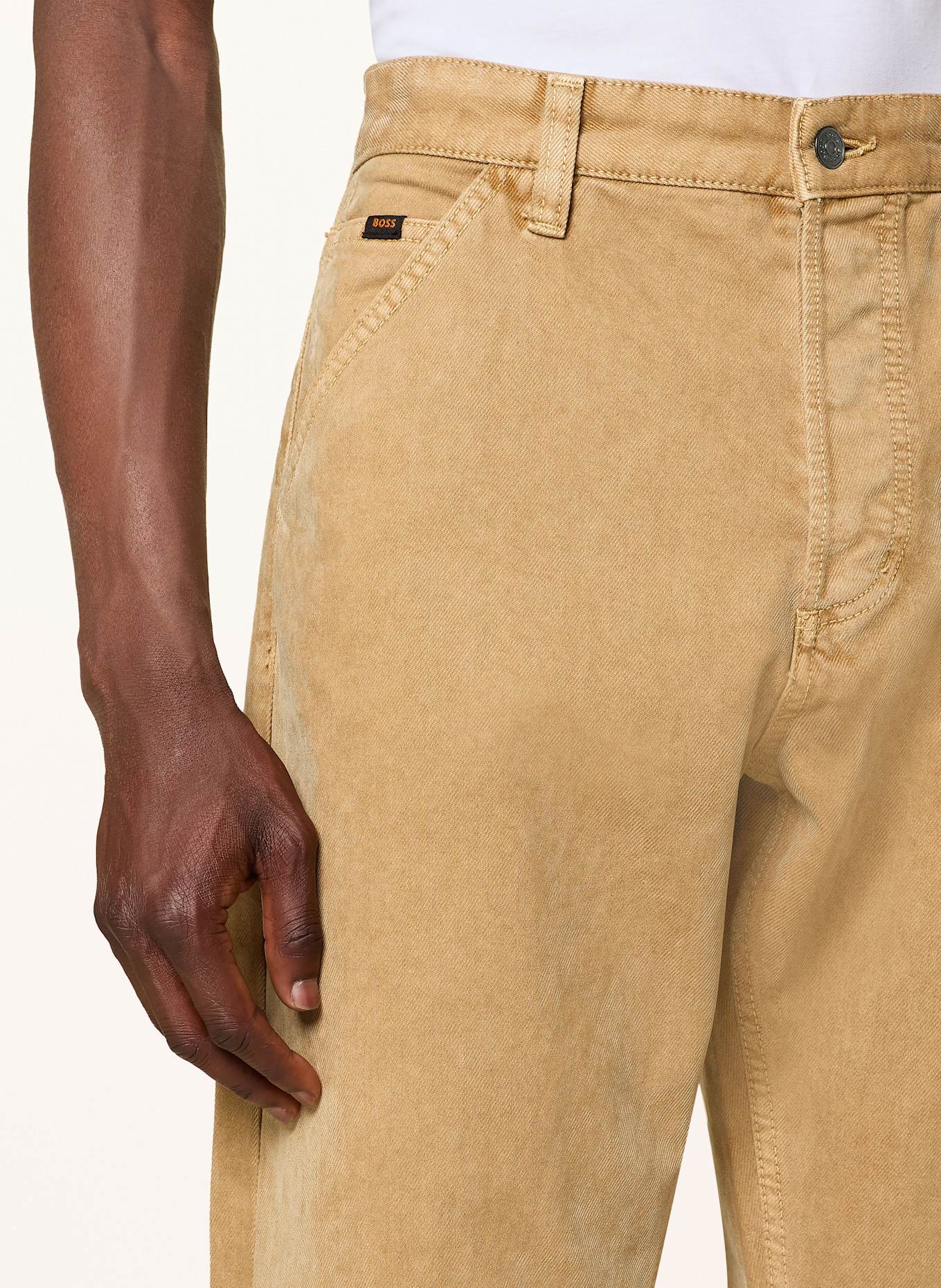 BOSS Jeans AKRON Regular Fit: 260 MEDIUM BEIGE