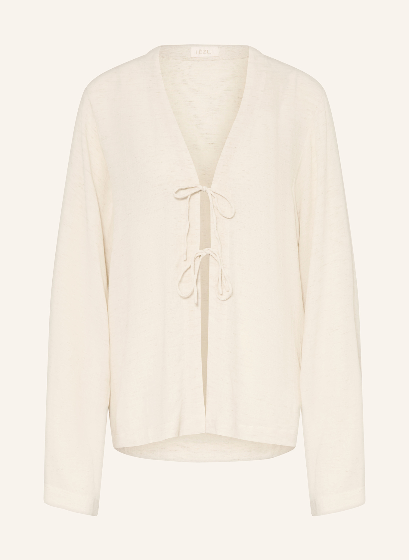 LEZU ISABELL blouse: CREAM