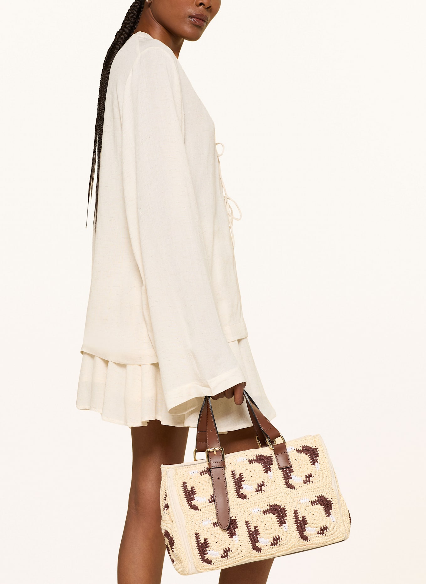 LEZU ISABELL blouse: CREAM