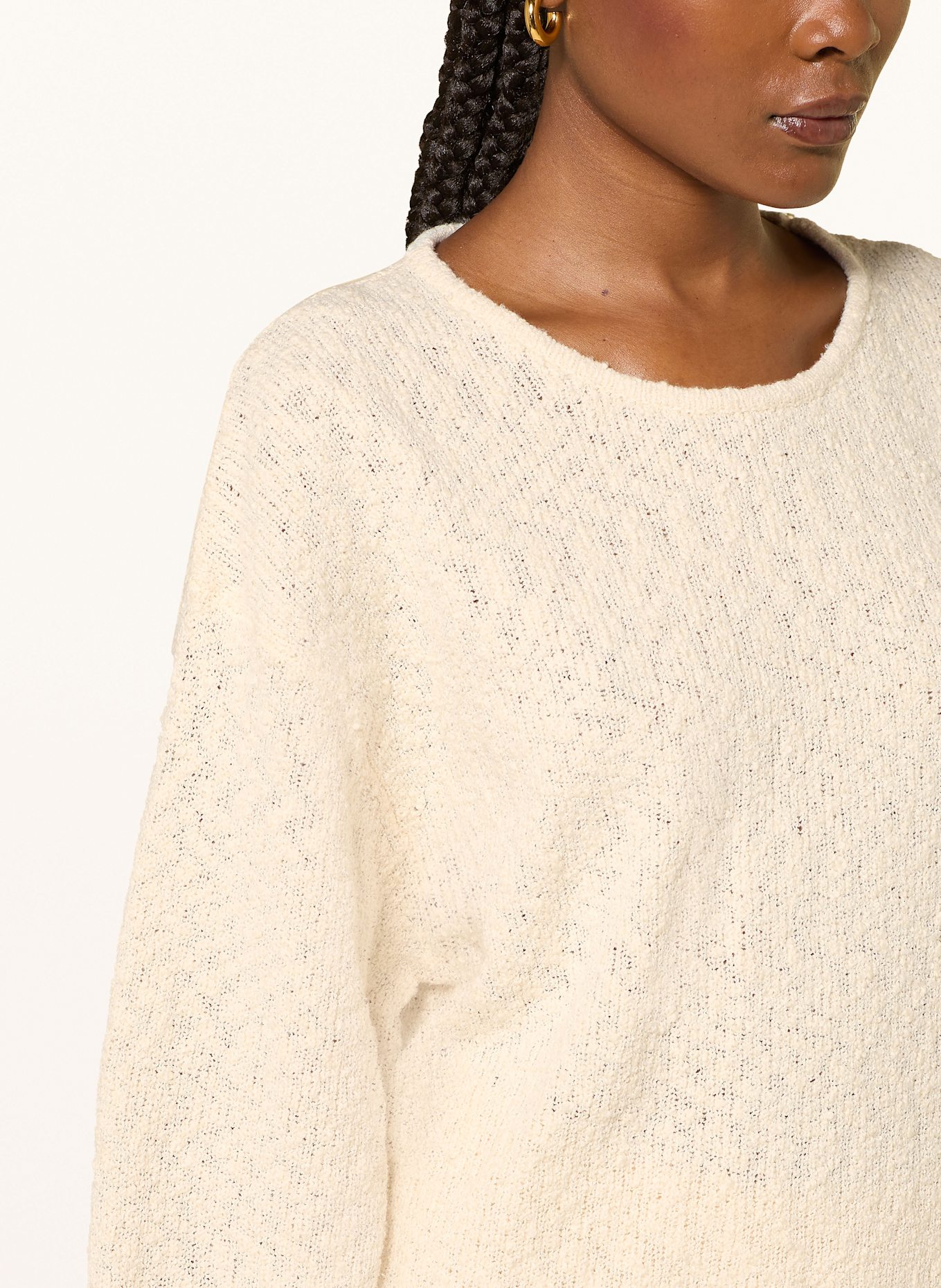 LEZU Pullover GIOIA: CREME