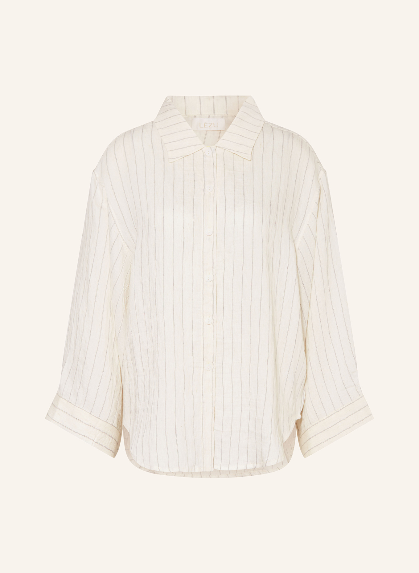 LEZU Koszula KATHARINA: BIAŁY / CZARNY