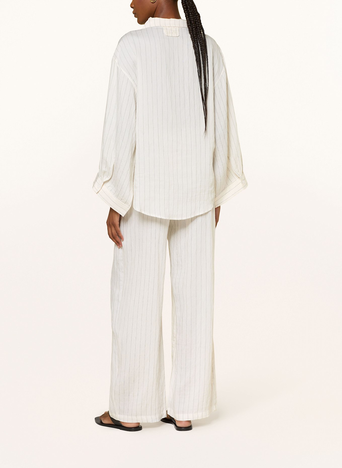 LEZU Koszula KATHARINA: BIAŁY / CZARNY