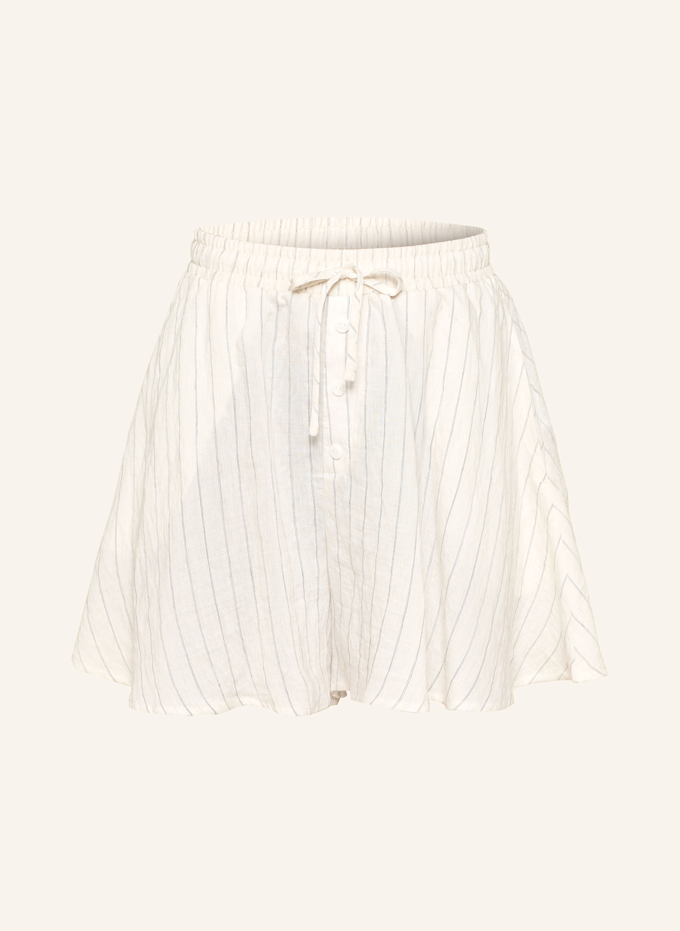 LEZU Shorts HANNAH: WEISS / SCHWARZ