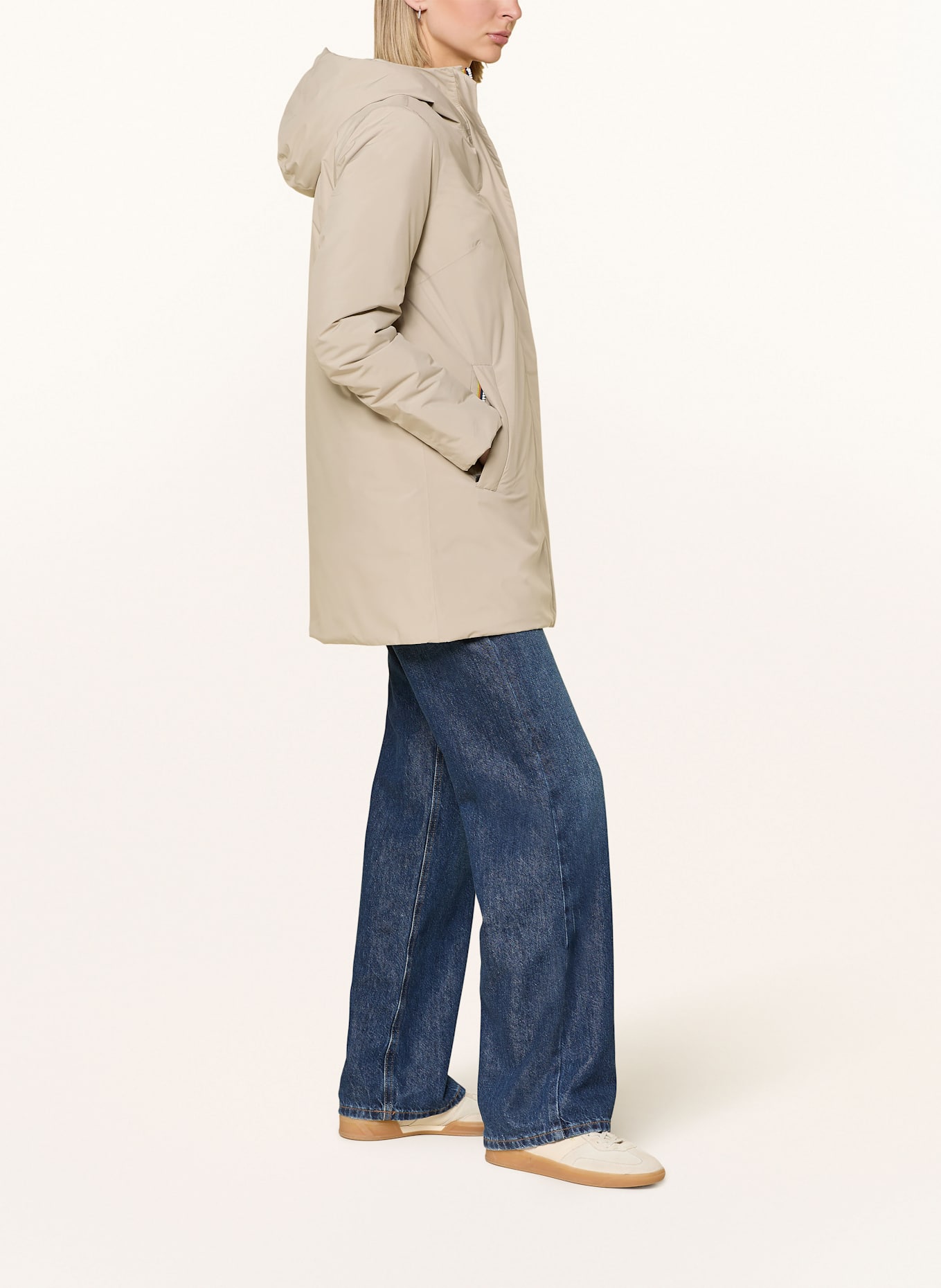 K-WAY Parka SOPHIE: BEIGE