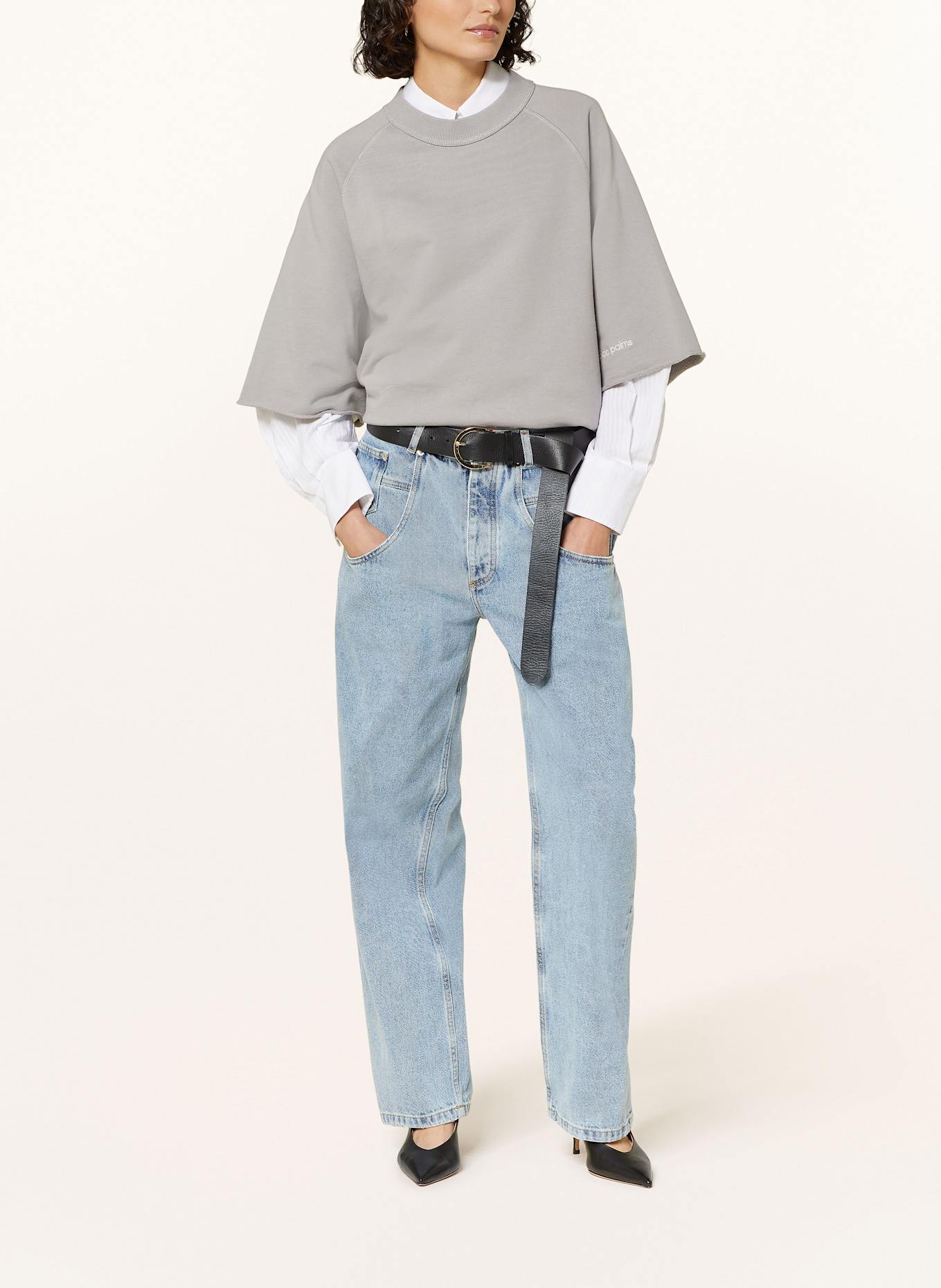 black palms Straight jeans JEANY 2502: WASHED BLUE WASHED BLUE
