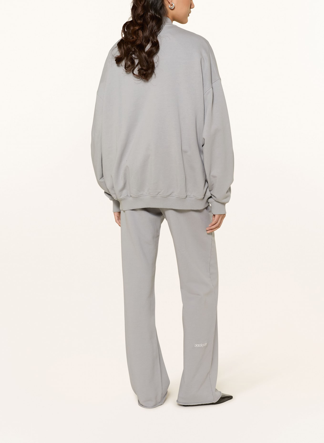 black palms Oversized sweat jacket HONEY 1.0: GRAY