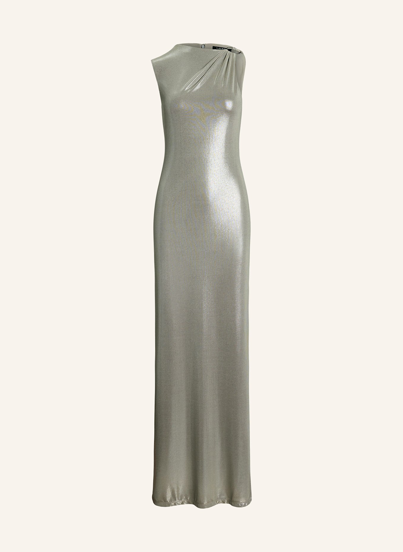 LAUREN RALPH LAUREN Abendkleid: SILBER