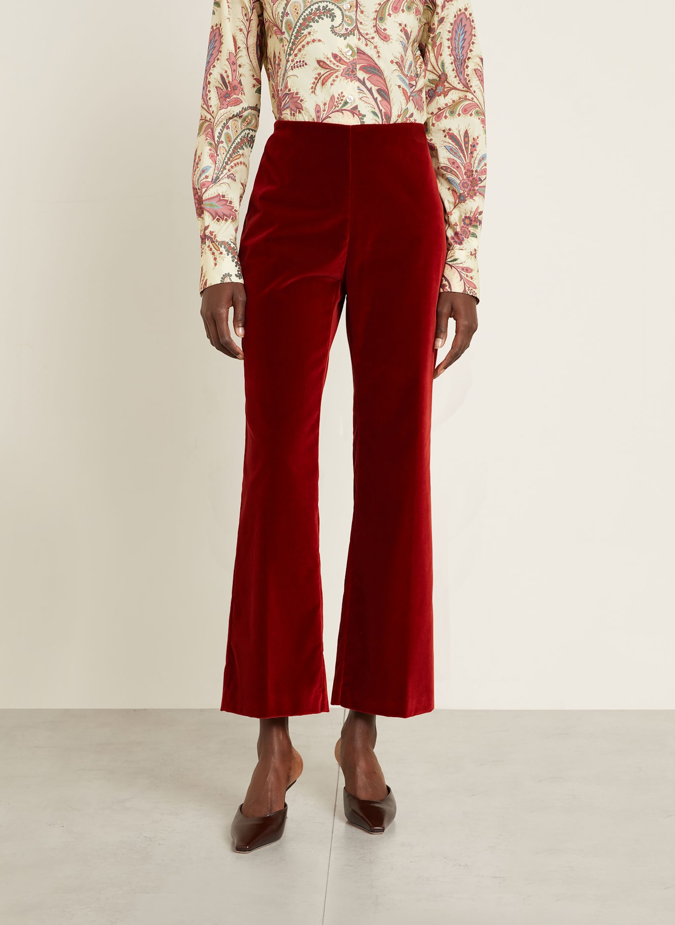 【送料&関税込】Etro Velvet Pants Etro Velvet pants with side stripes | Men's Clothing | Vitkac