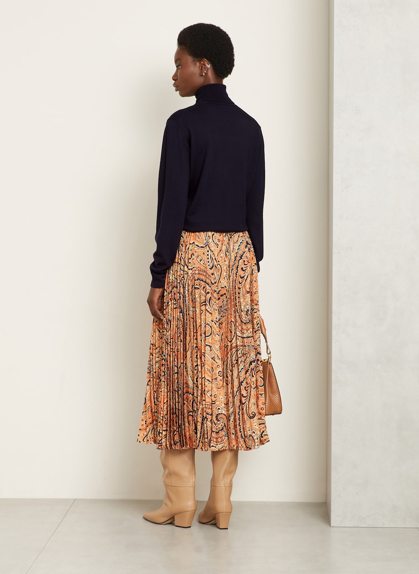 ETRO Rollkragenpullover: DUNKELBLAU