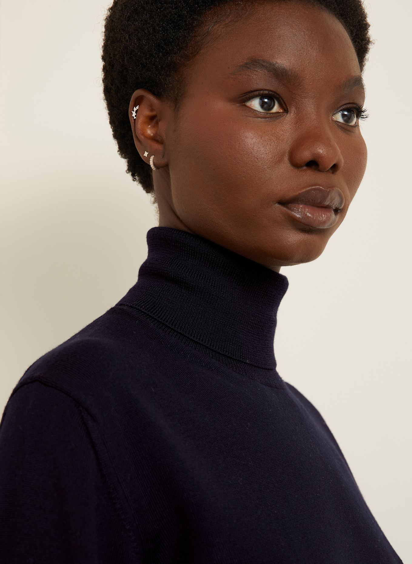 ETRO Rollkragenpullover: DUNKELBLAU