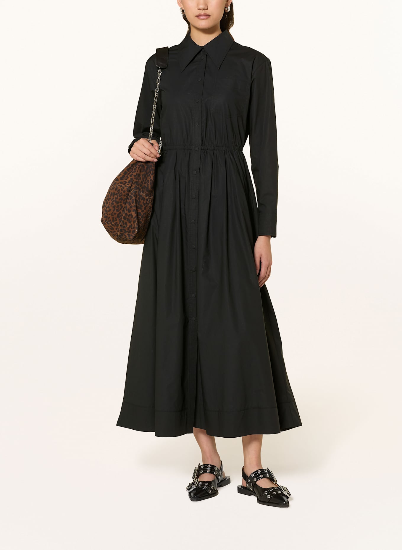 MRS & HUGS Hemdblusenkleid: SCHWARZ